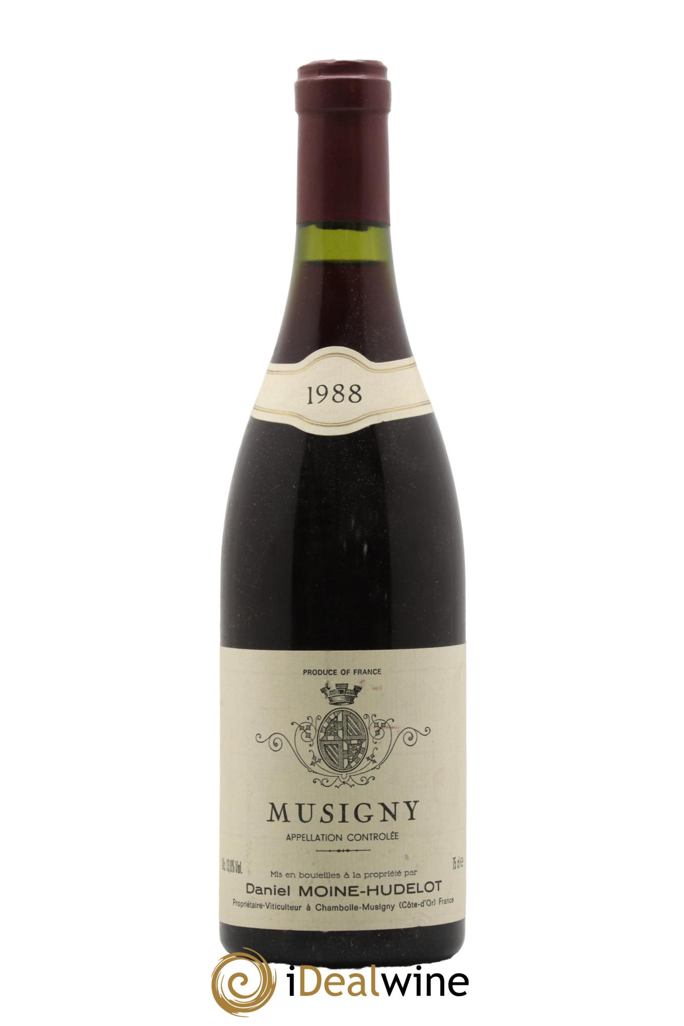 Musigny Grand Cru Moine-Hudelot (Domaine) 1988 - Lot of 1 bottle - 0