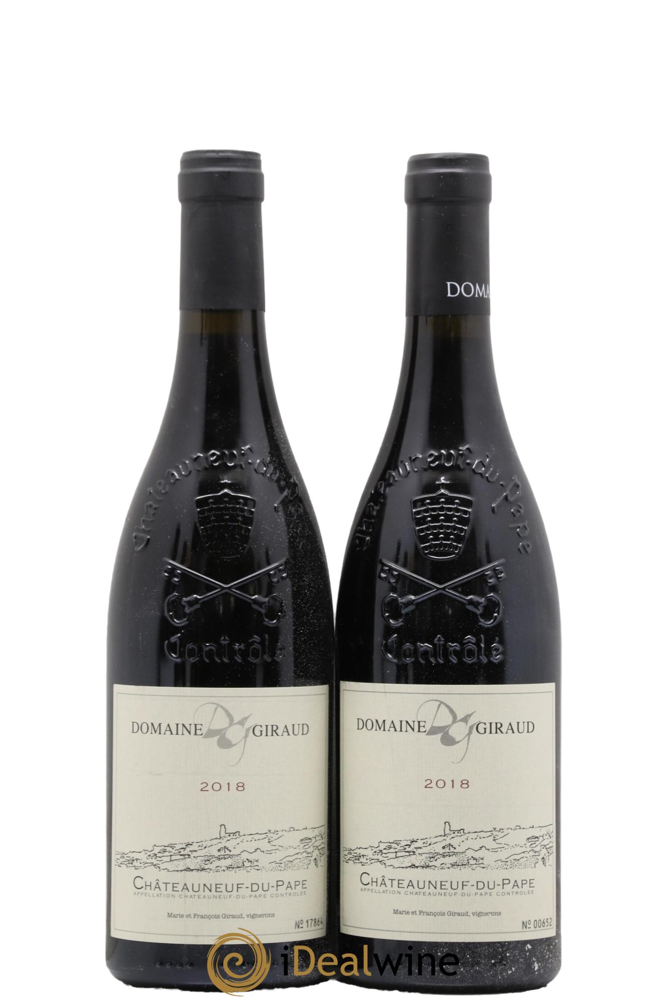 Châteauneuf-du-Pape Tradition Giraud (Domaine) 2018 - Lot de 2 bouteilles - 0