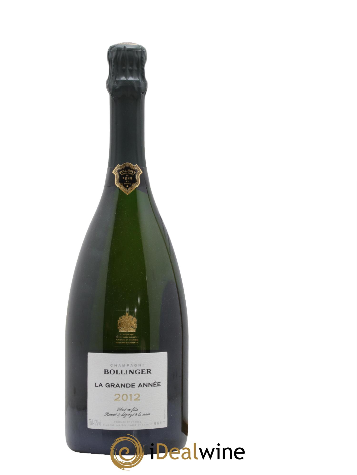 Grande Année Bollinger 2012 - Posten von 1 Flasche - 0