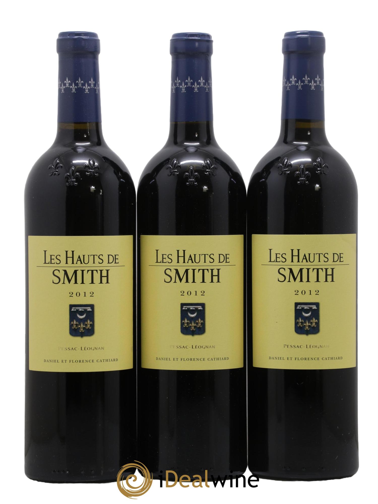 Les Hauts de Smith Second Vin 2012 - Lot de 3 bouteilles - 0