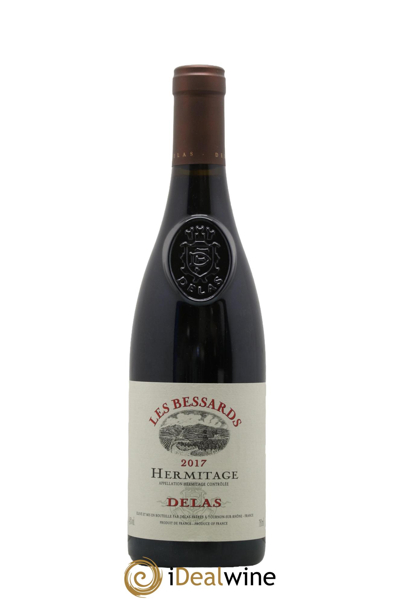 Hermitage Les Bessards Delas Frères 2017 - Posten von 1 Flasche - 0