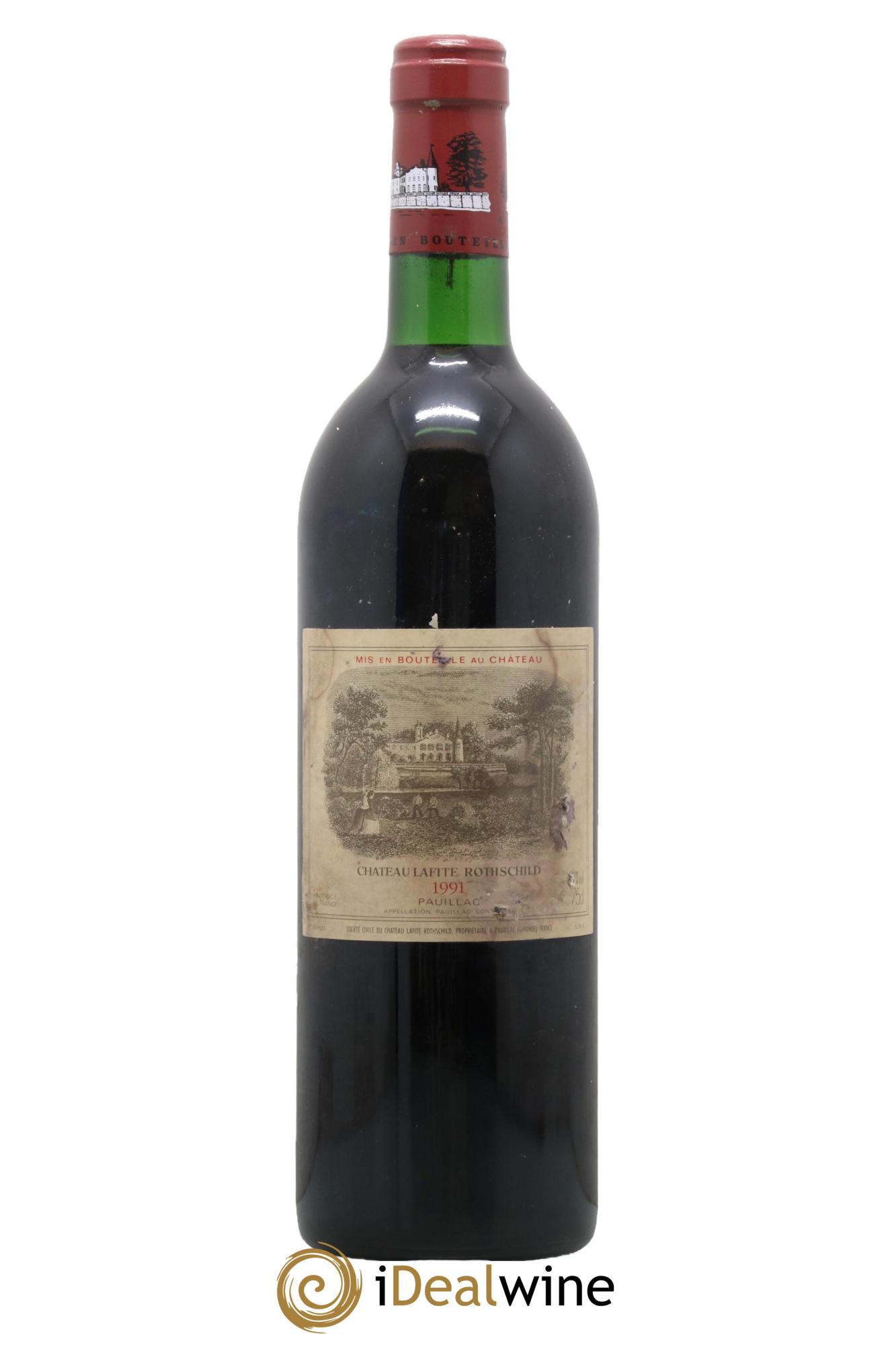 Château Lafite Rothschild 1er Grand Cru Classé 1991 - Posten von 1 Flasche - 0