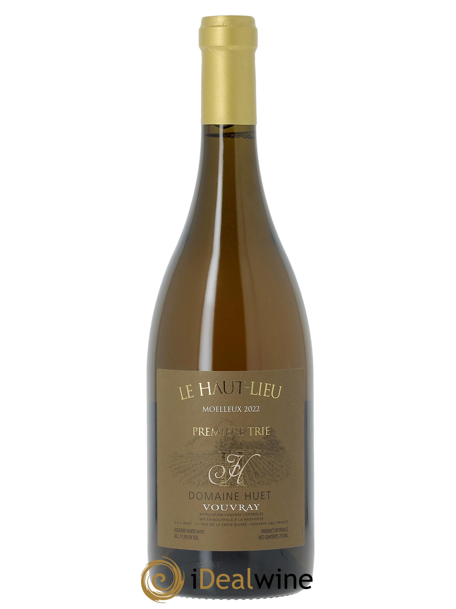 Vouvray Le Haut-Lieu Moelleux 1ère Trie Domaine Huet  2022 - Posten von 1 Flasche - 0