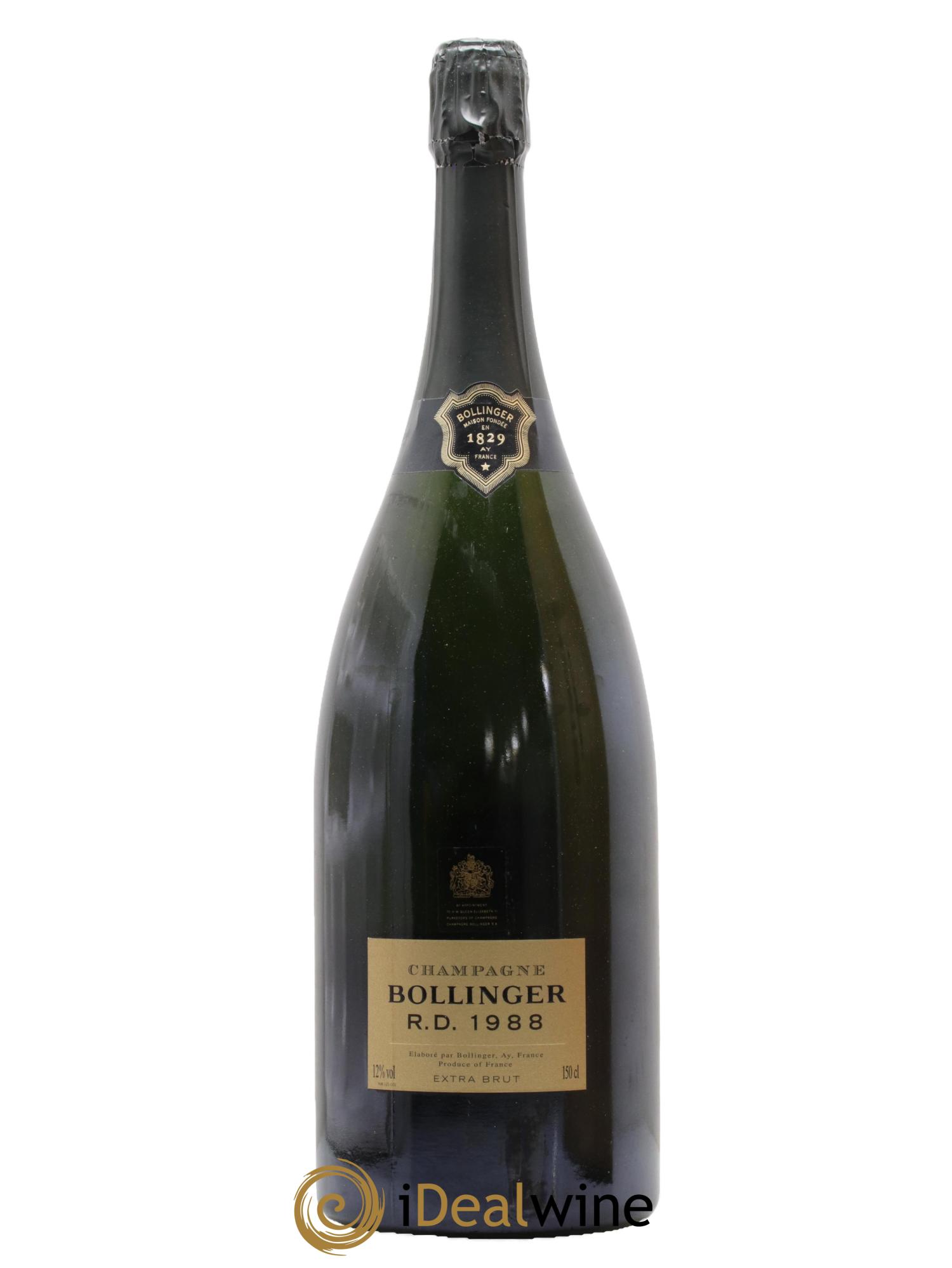 R.D. Extra Brut Bollinger 1988 - Lot of 1 magnum - 0