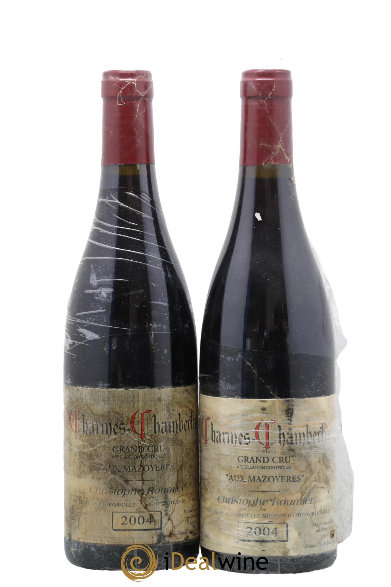 Charmes-Chambertin Grand Cru Aux Mazoyères Christophe Roumier 2004 - Lot of 2 bottles - 0