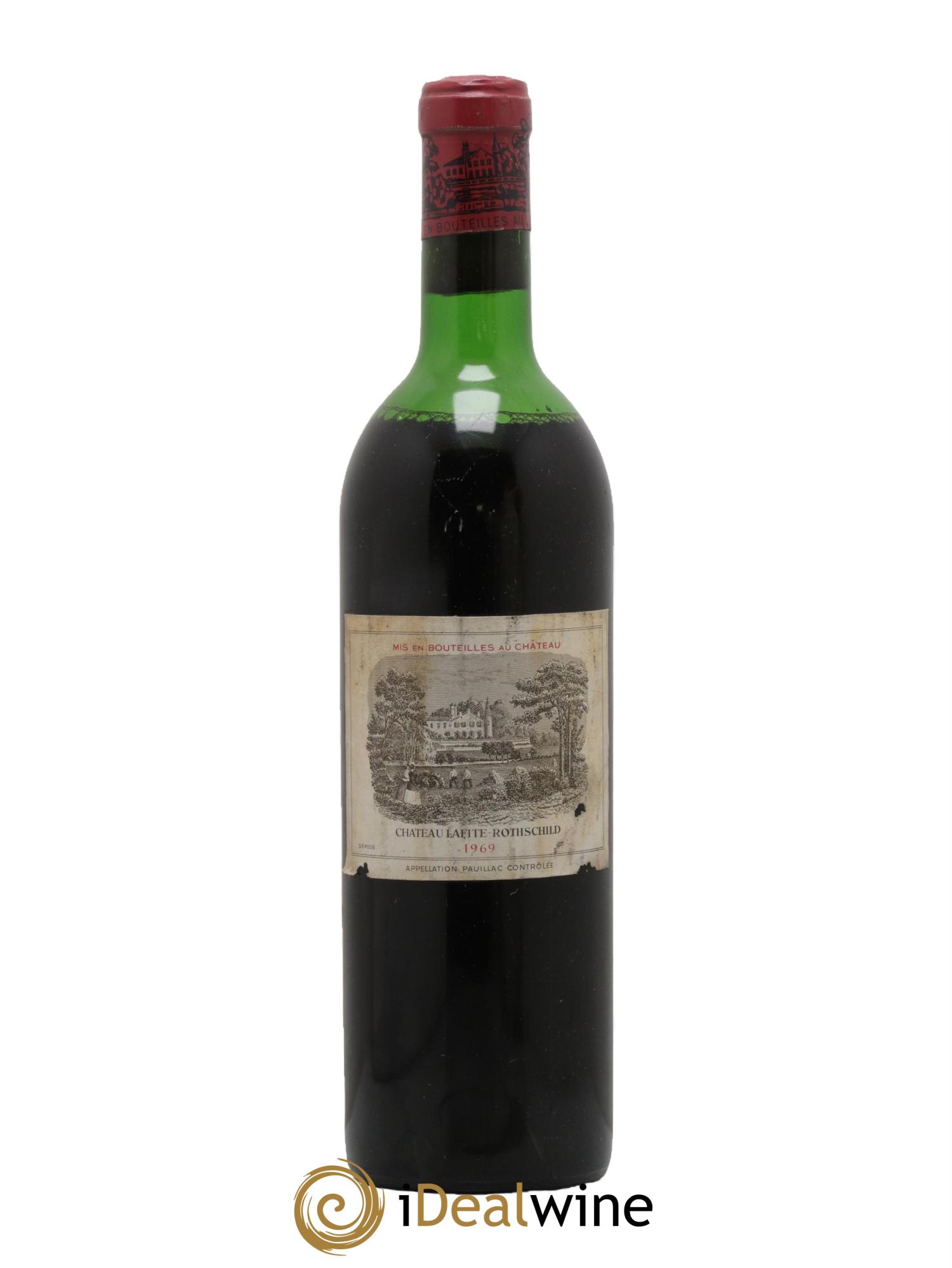 Château Lafite Rothschild 1er Grand Cru Classé  1969 - Posten von 1 Flasche - 0