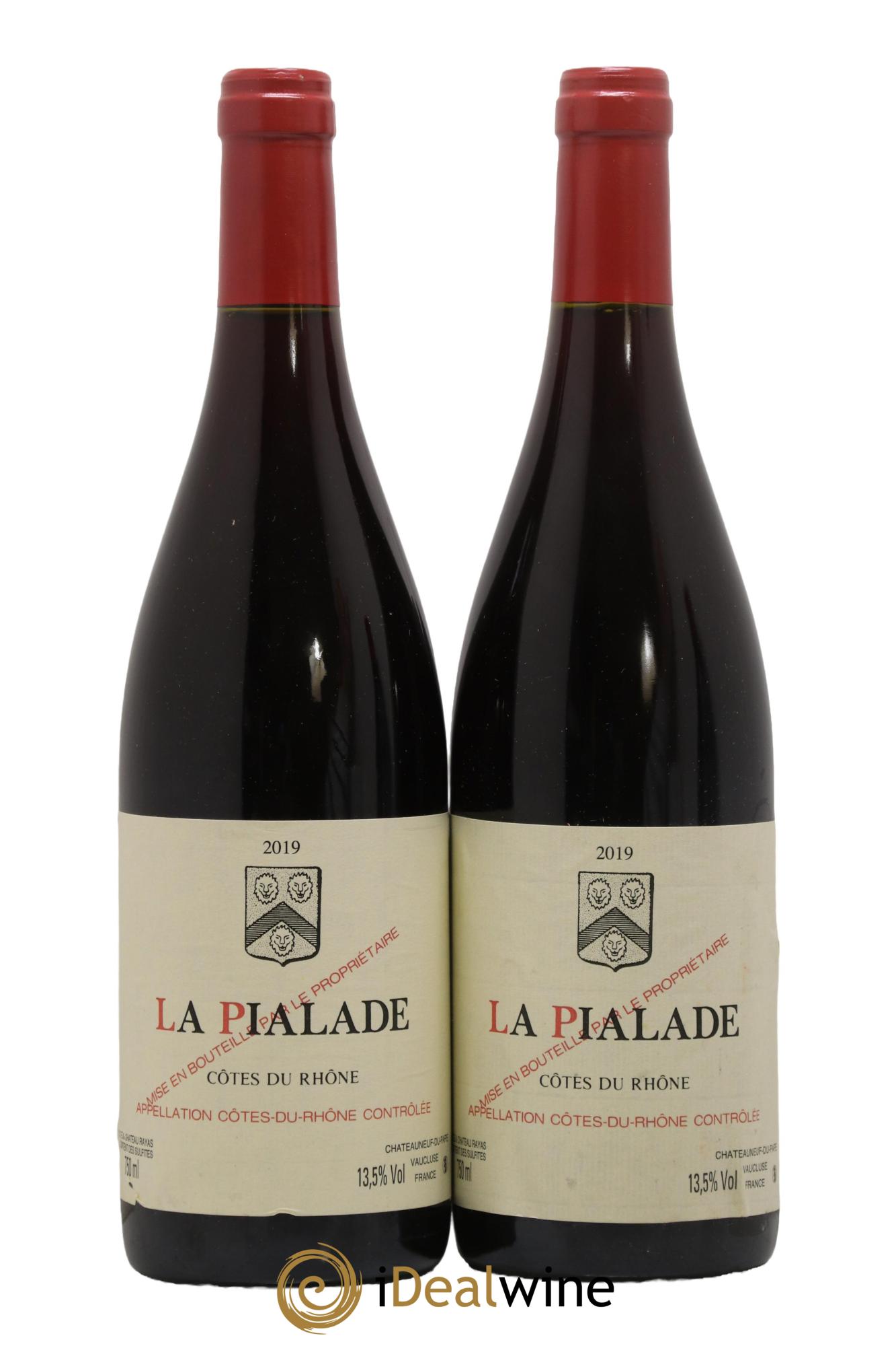 Côtes du Rhône La Pialade Emmanuel Reynaud 2019 - Lot de 2 bouteilles - 0