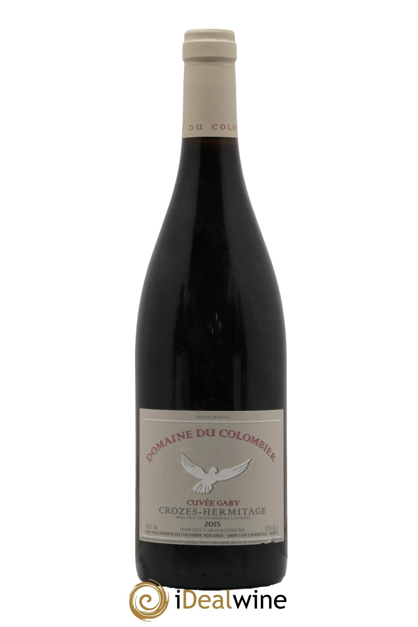 Crozes-Hermitage  Cuvée Gaby Colombier (Domaine du) 2015 - Lot de 1 bouteille - 0