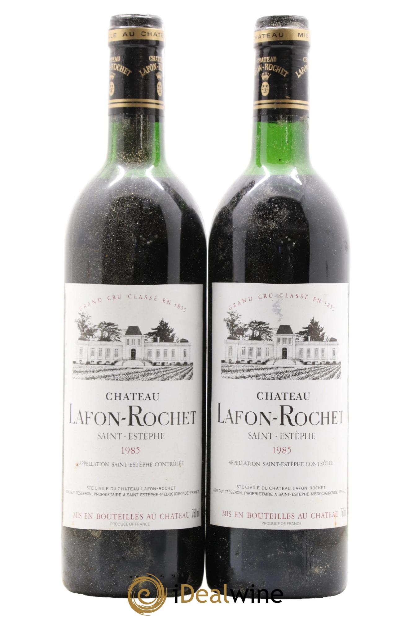 Château Lafon Rochet 4ème Grand Cru Classé 1985 - Posten von 2 Flaschen - 0