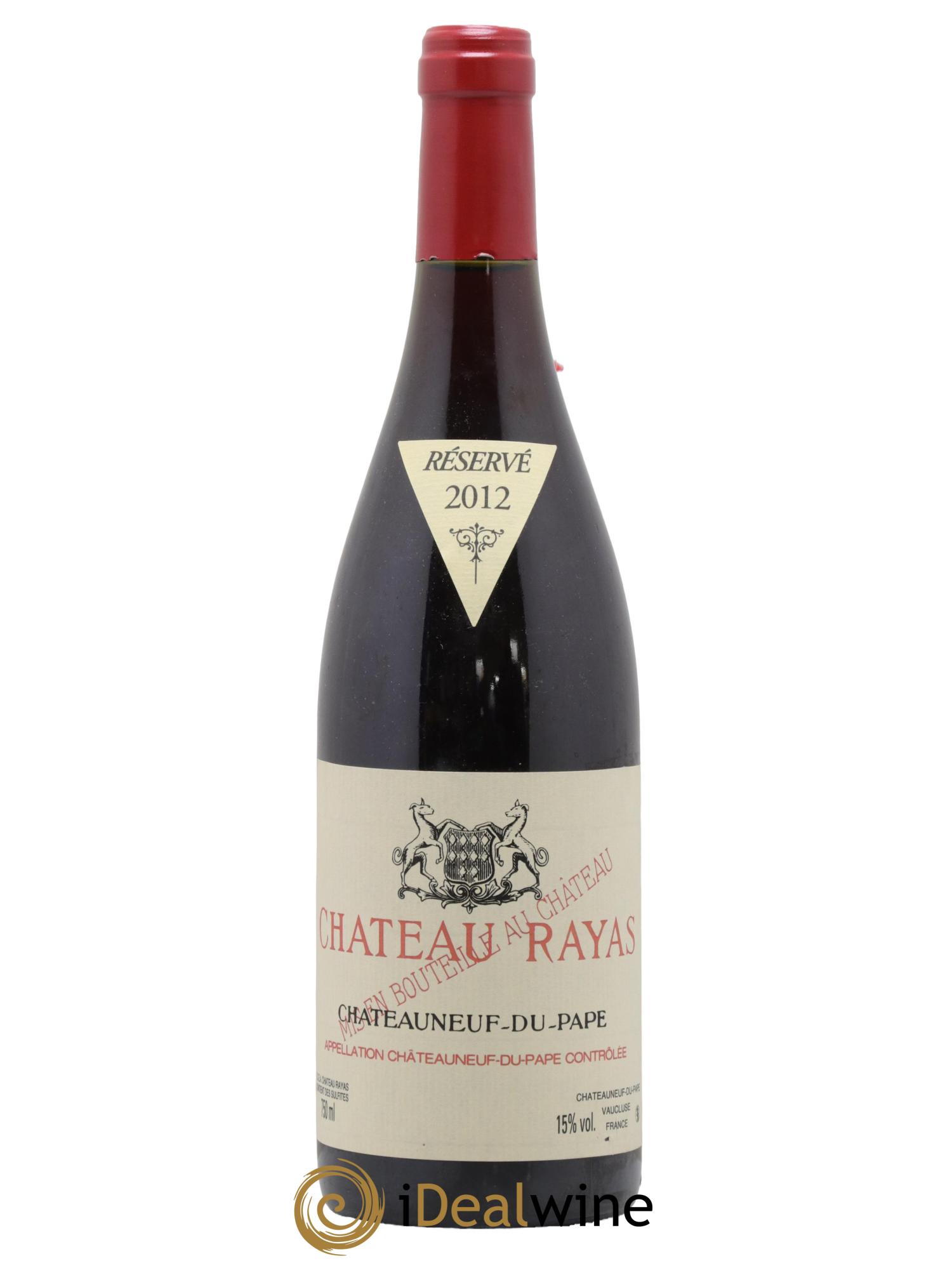 Châteauneuf-du-Pape Château Rayas Emmanuel Reynaud 2012 - Posten von 1 Flasche - 0