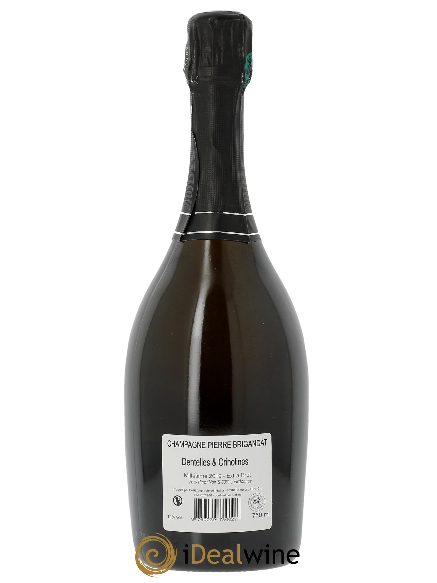 Dentelles & Crinolines Extra-Brut Brigandat  2019 - Lot de 1 bouteille - 1