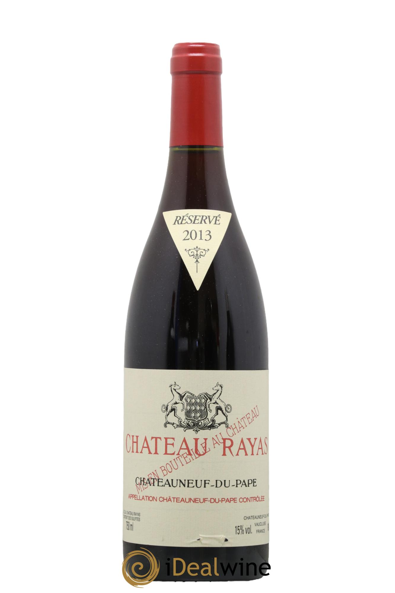 Châteauneuf-du-Pape Château Rayas Emmanuel Reynaud 2013 - Lot de 1 bouteille - 0