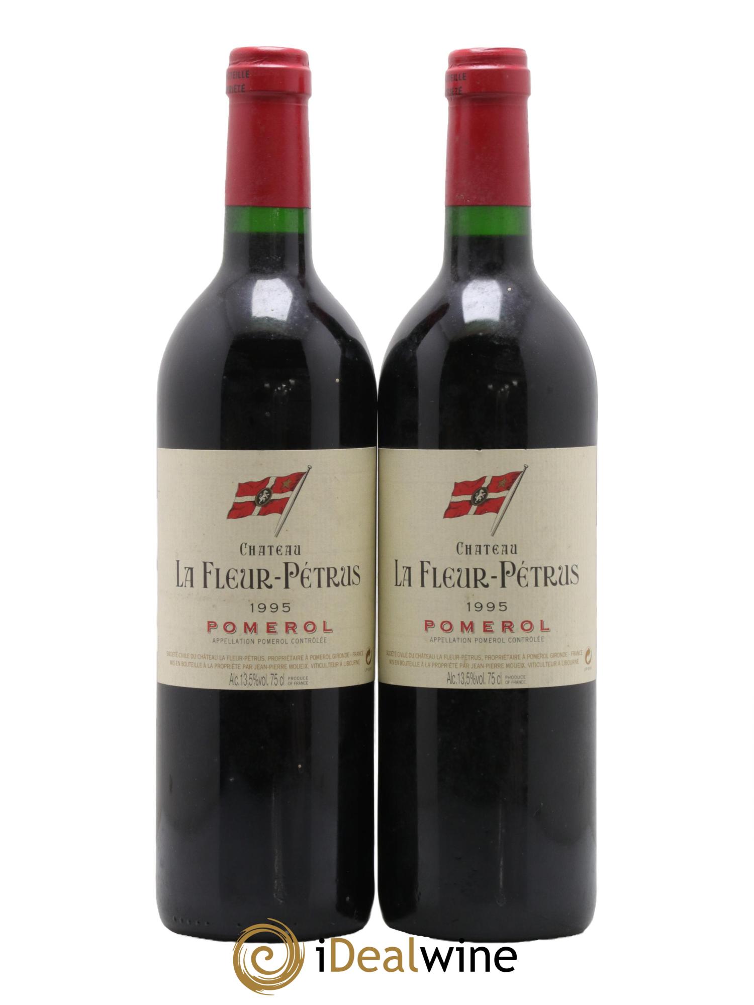 Château la Fleur Petrus 1995 - Lotto di 2 bottiglie - 0