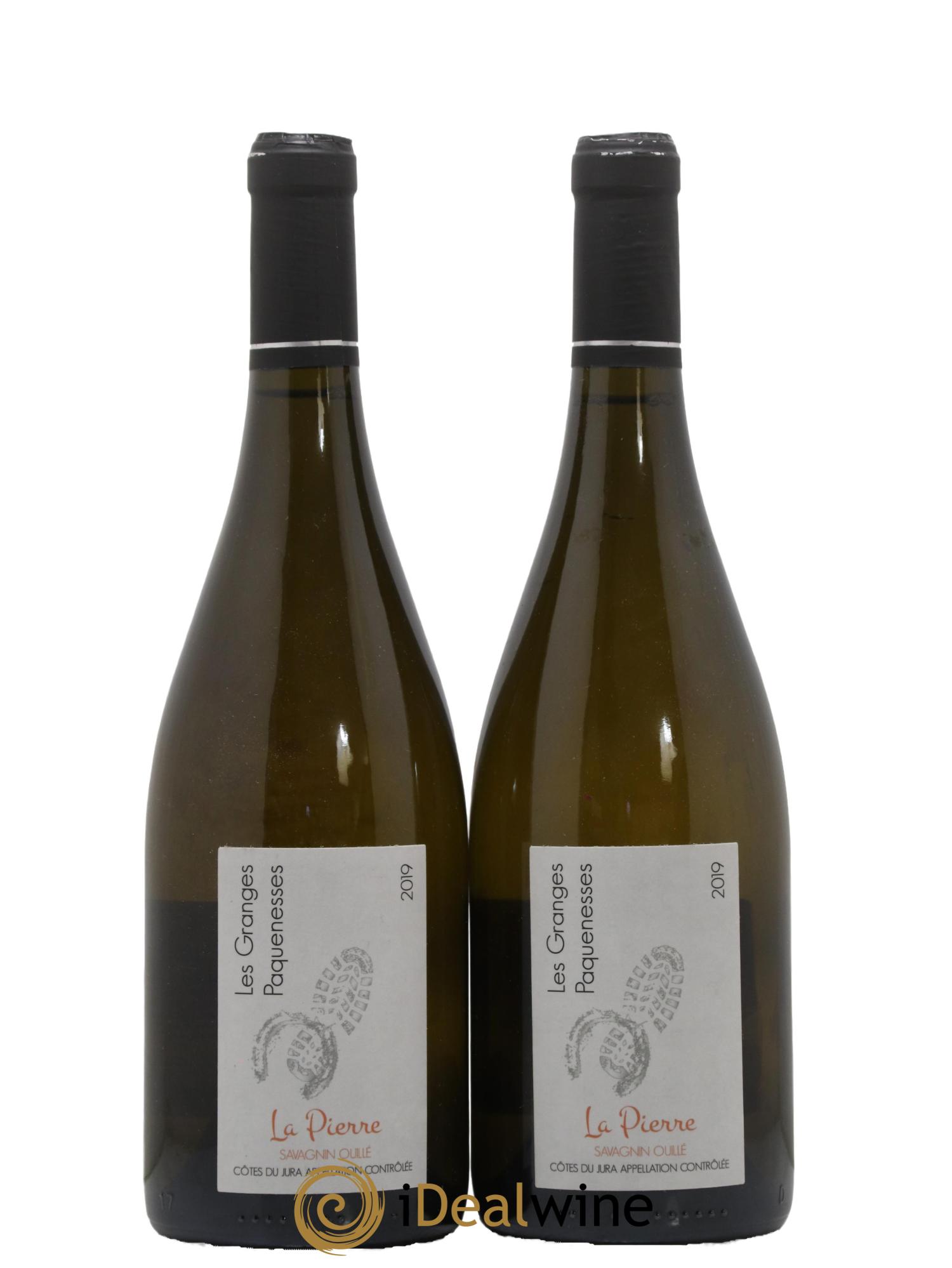 Côtes du Jura Savagnin La Pierre Les Granges Paquenesses 2019 - Lot de 2 bouteilles - 0