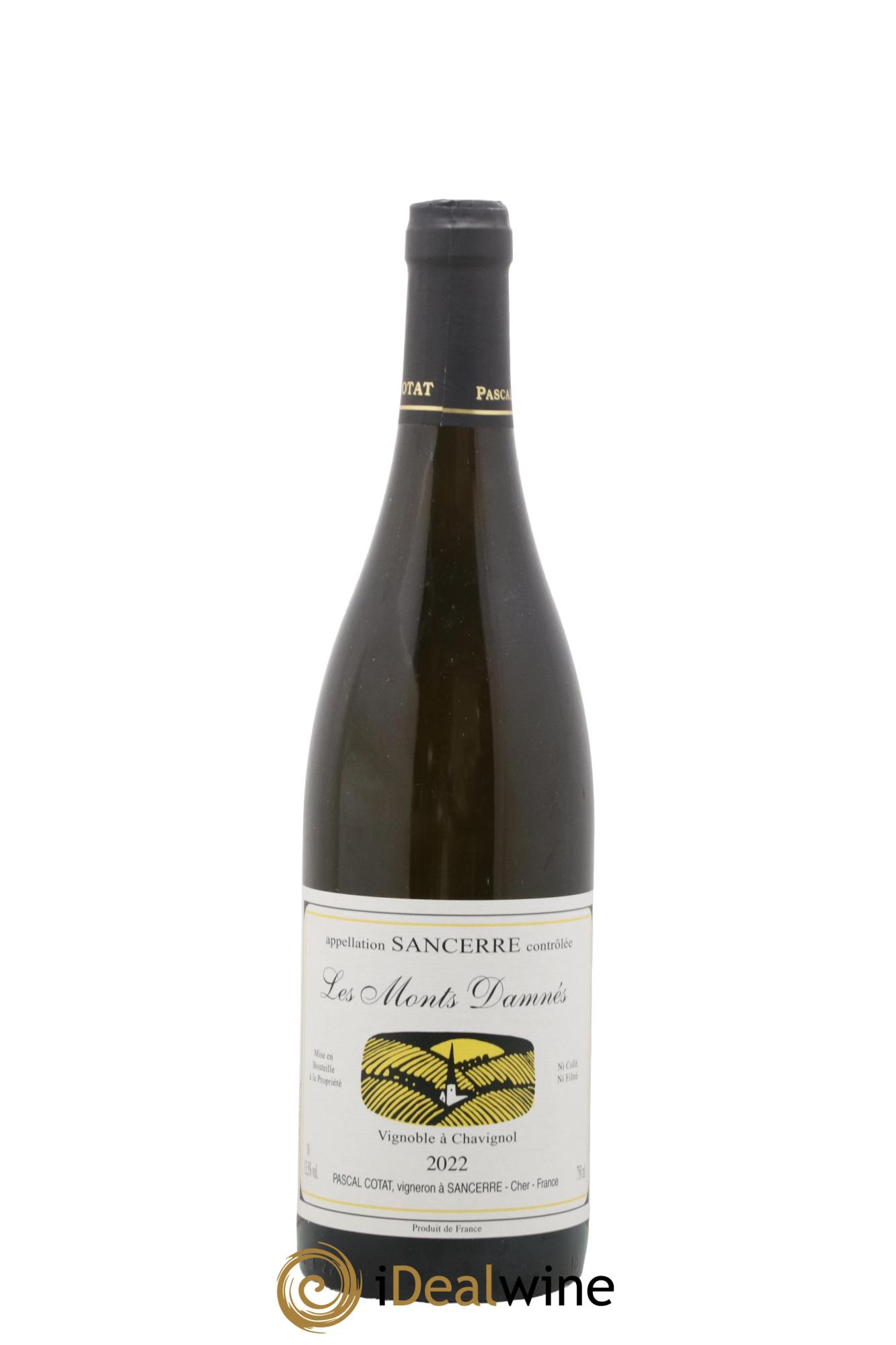 Sancerre Les Monts Damnés Pascal Cotat 2022 - Posten von 1 Flasche - 0