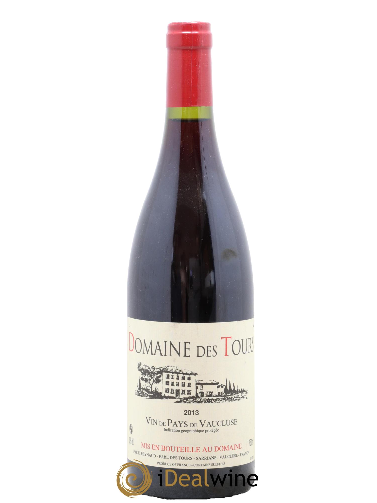 IGP Vaucluse (Vin de Pays de Vaucluse)  - Domaine des Tours Emmanuel Reynaud