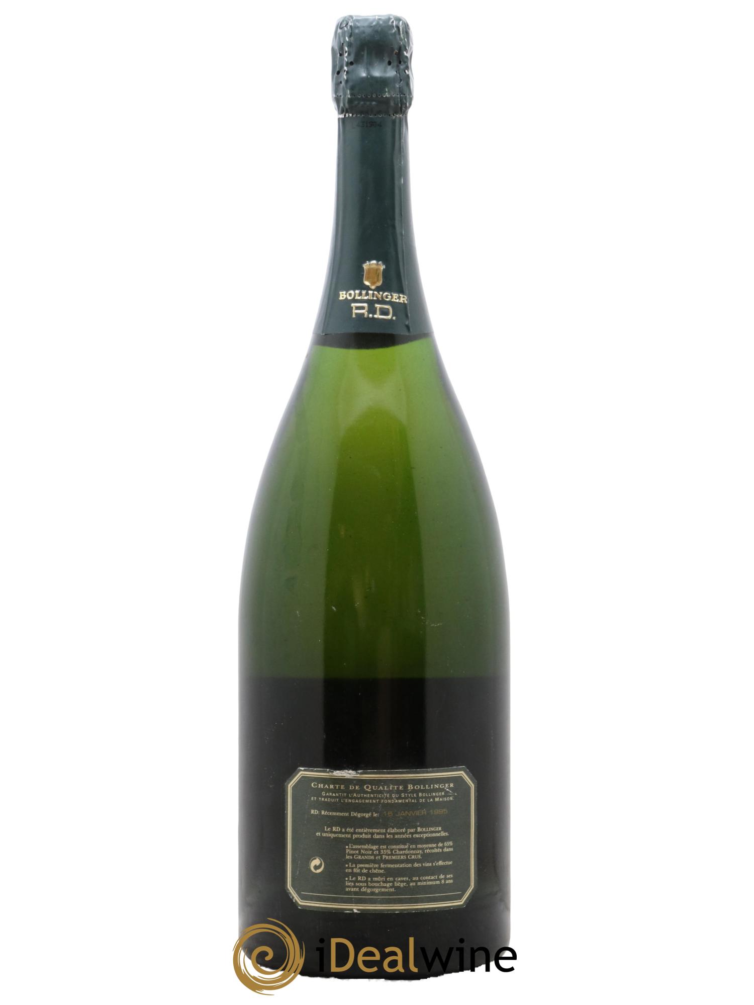 R.D. Extra Brut Bollinger  1979 - Lotto di 1 magnum - 1