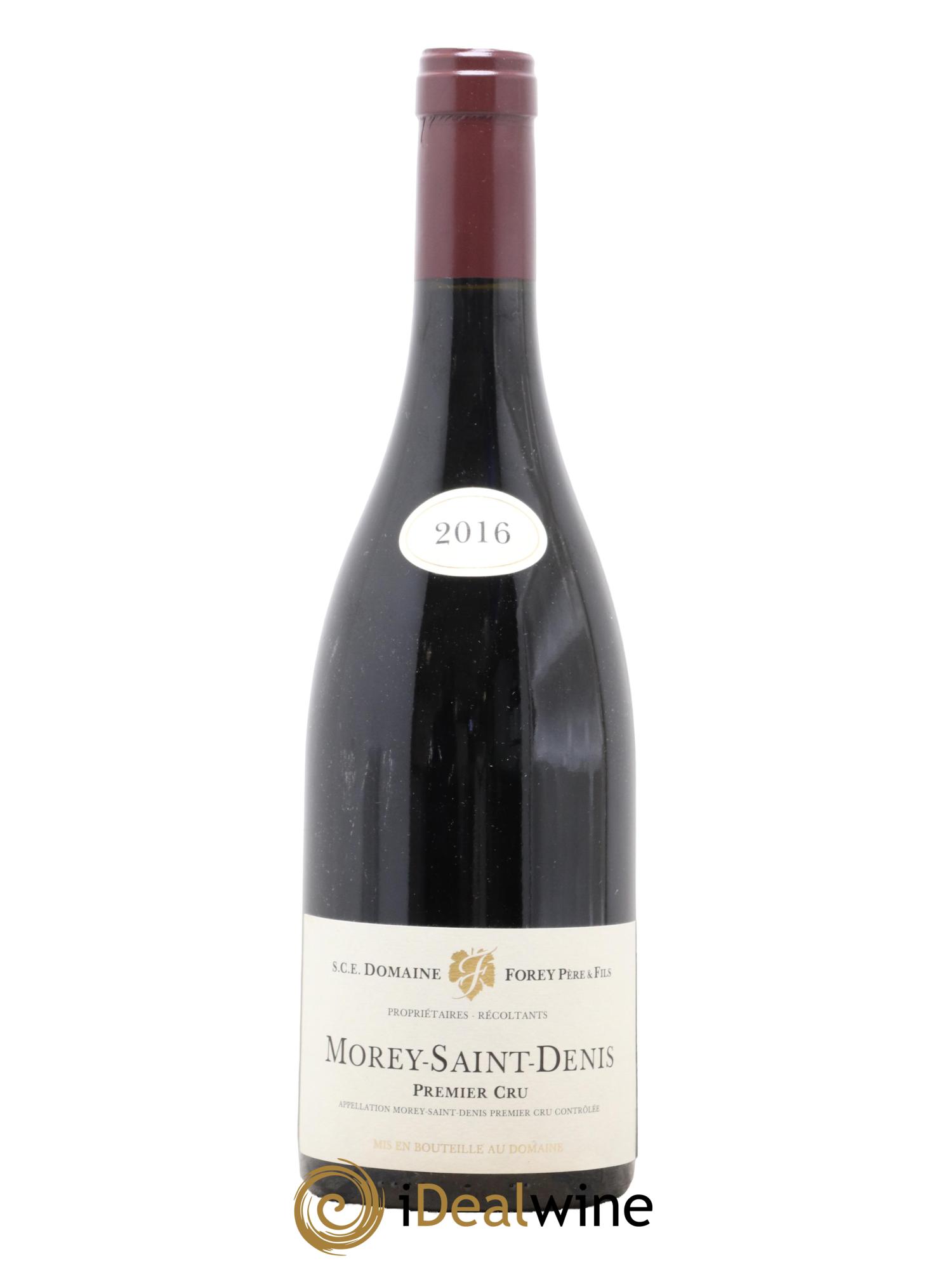 Morey Saint-Denis 1er Cru Forey Père et Fils (Domaine) 2016 - Lotto di 1 bottiglia - 0