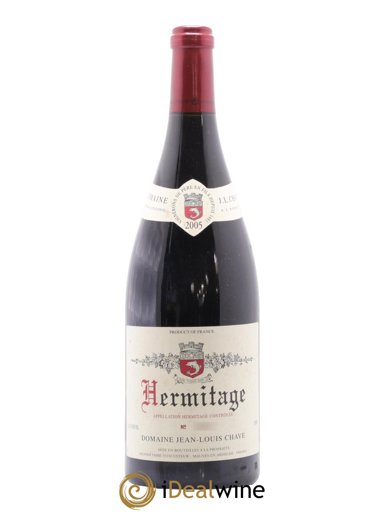 Hermitage Jean-Louis Chave 2005 - Lot de 1 magnum - 0