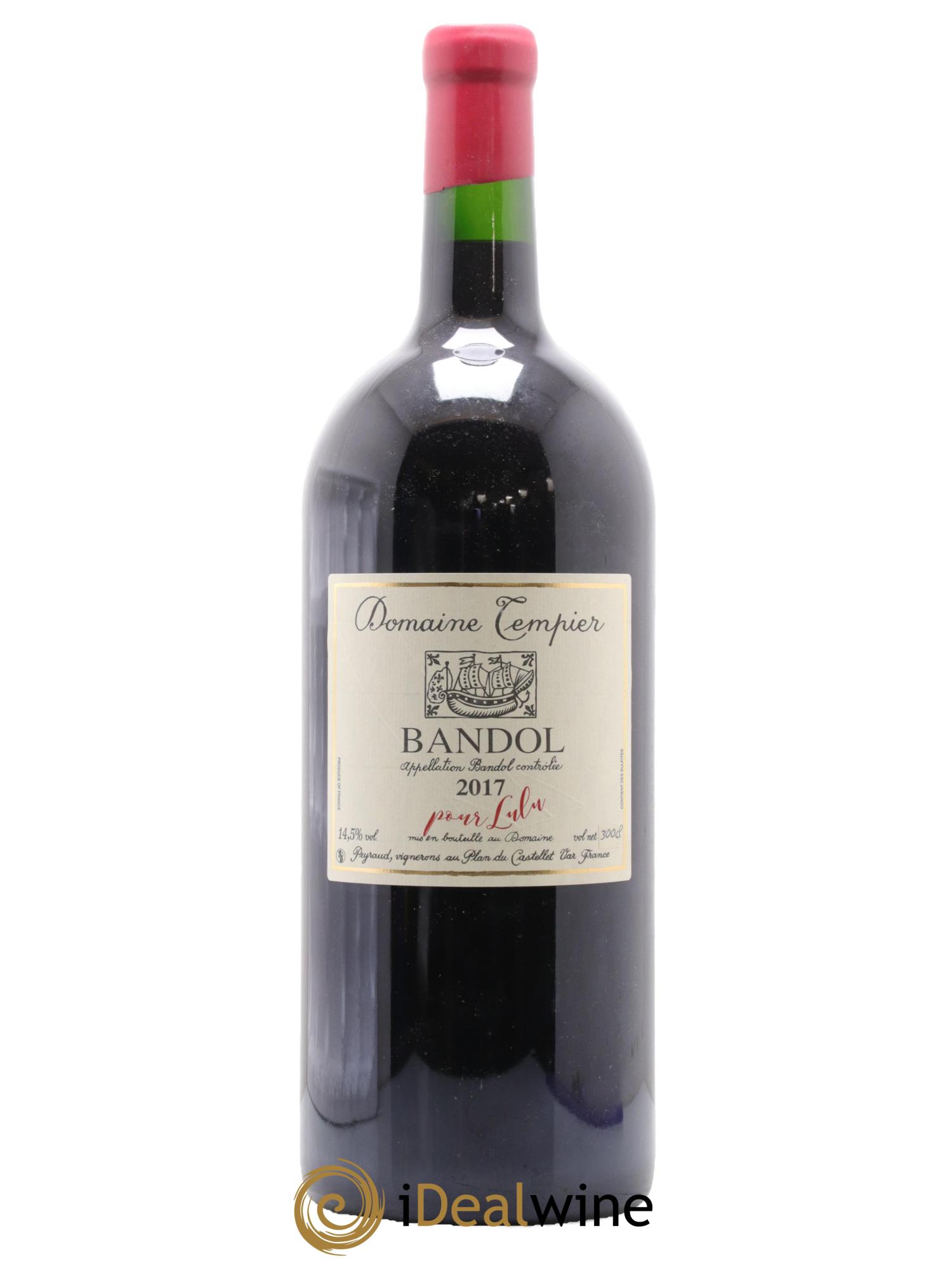 Bandol Domaine Tempier Famille Peyraud 2017 - Posten von 1 Doppel-Magnum - 1