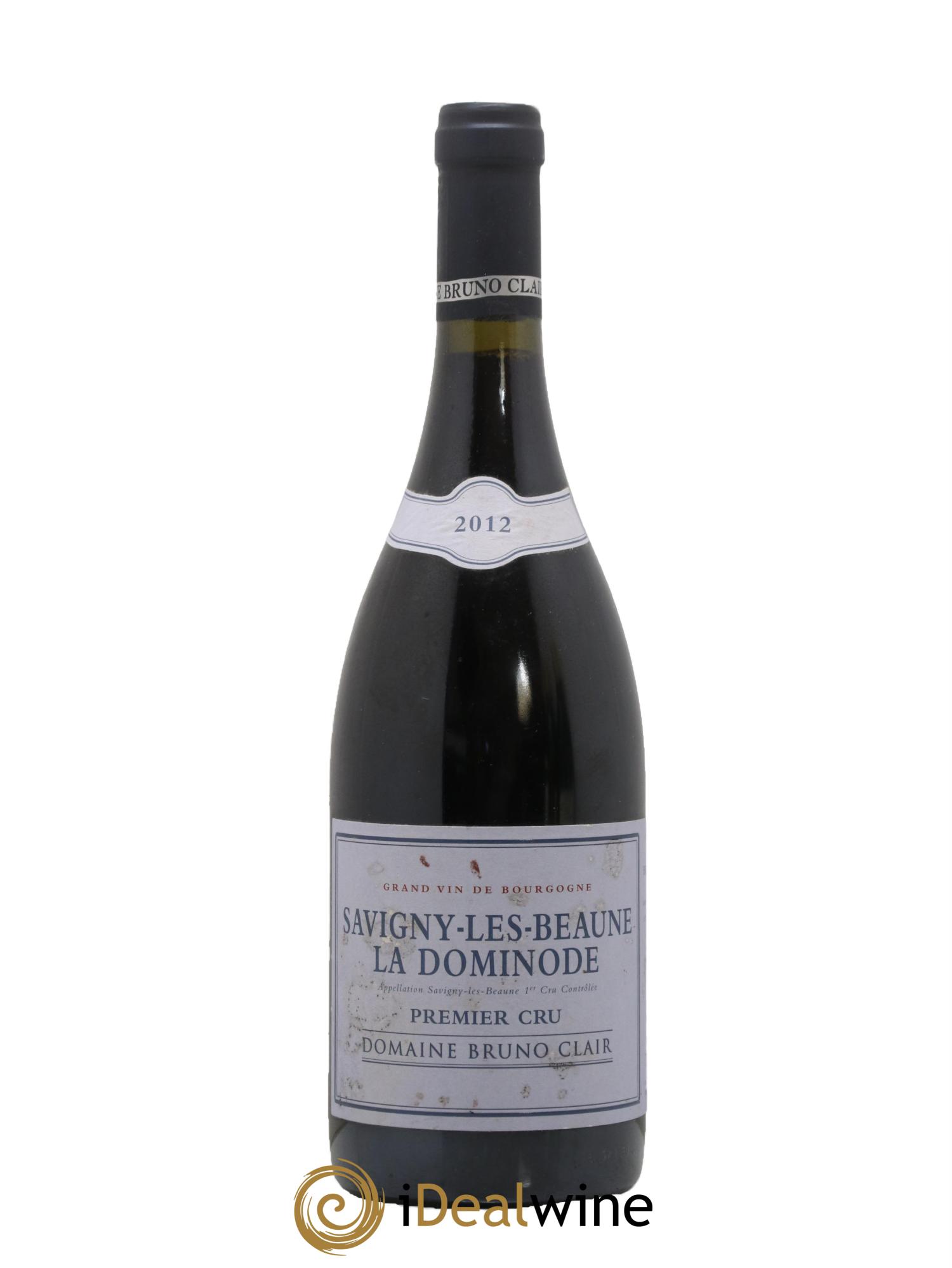 Savigny-lès-Beaune 1er Cru La Dominode Bruno Clair (Domaine) 2012 - Posten von 1 Flasche - 0