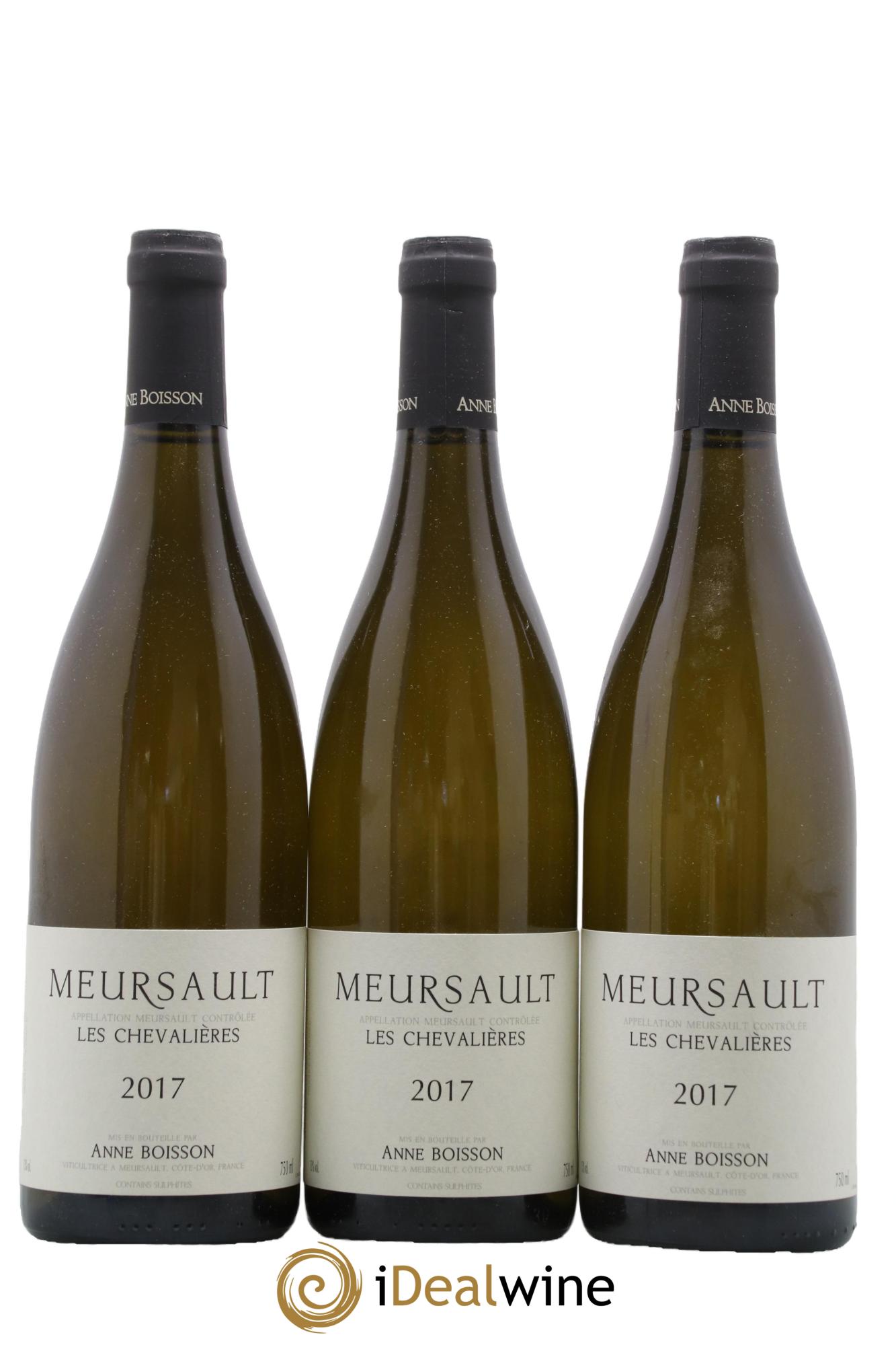 Meursault Les Chevalières Anne Boisson 2017 - Lot de 3 bouteilles - 0