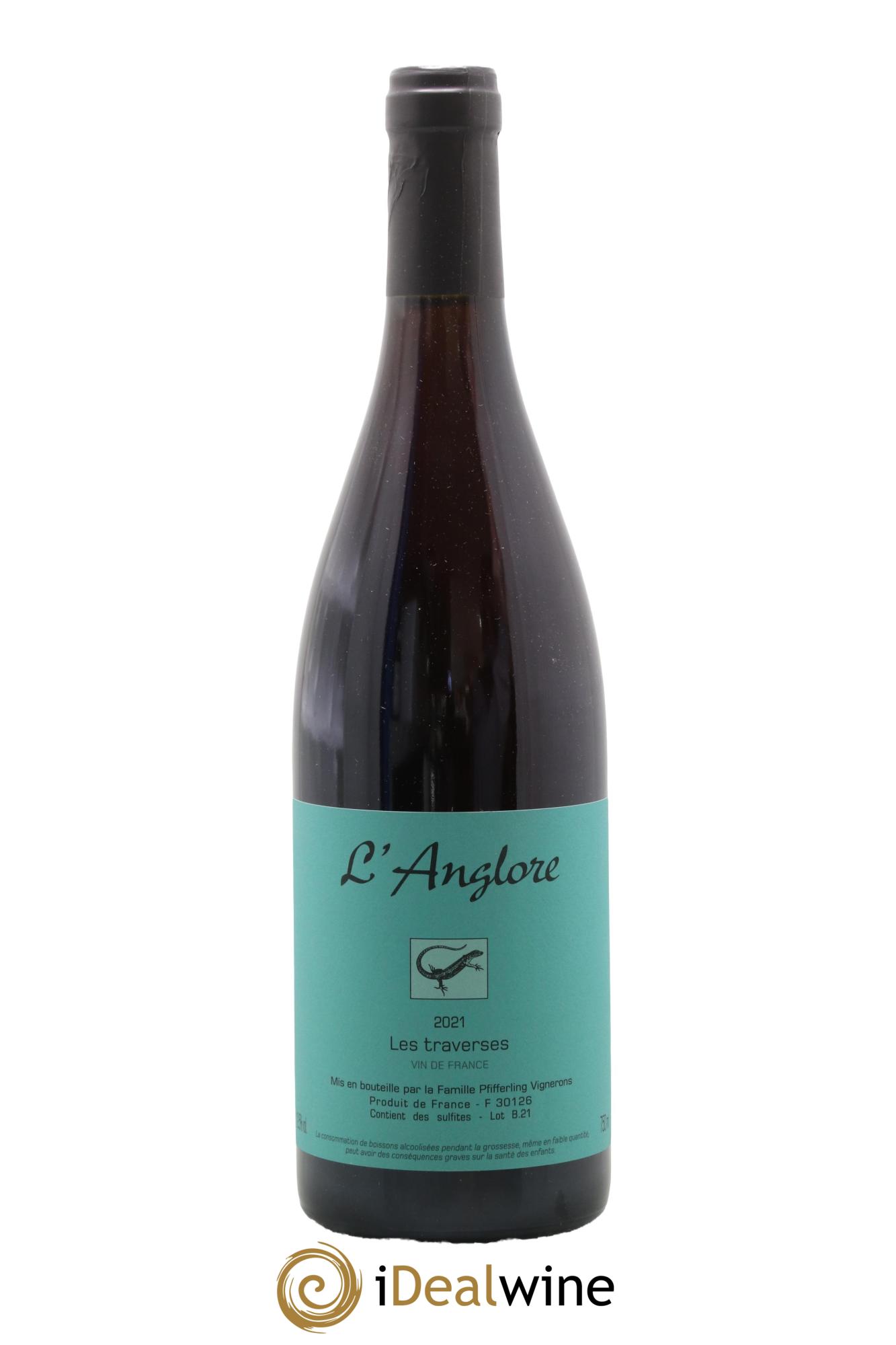 Vin de France Les Traverses L'Anglore 2021 - Lotto di 1 bottiglia - 0