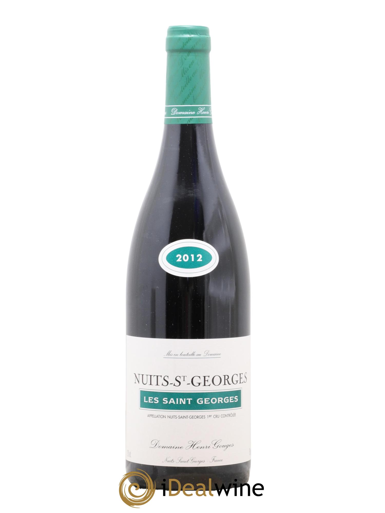 Nuits Saint-Georges 1er Cru Les Saints Georges Henri Gouges 2012 - Lot de 1 bouteille - 0