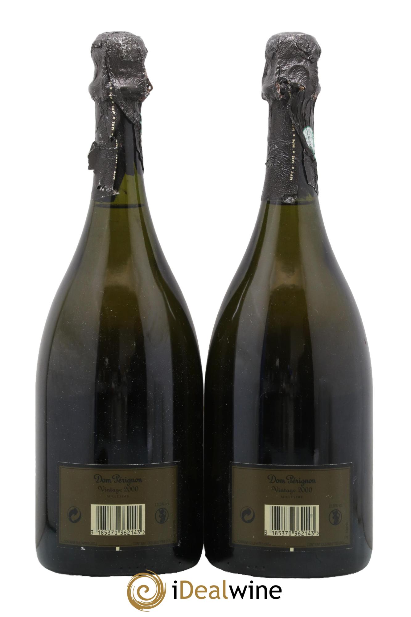 Brut Dom Pérignon 2000 - Lot de 2 bouteilles - 1