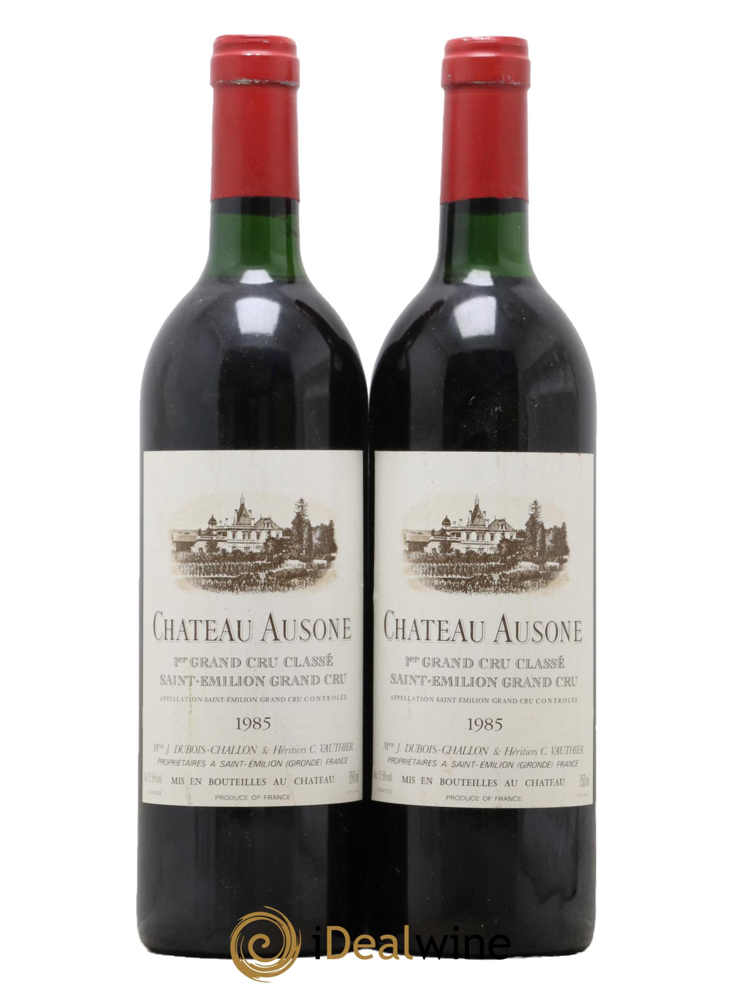 Château Ausone 1er Grand Cru Classé A 1985 - Posten von 2 Flaschen - 0