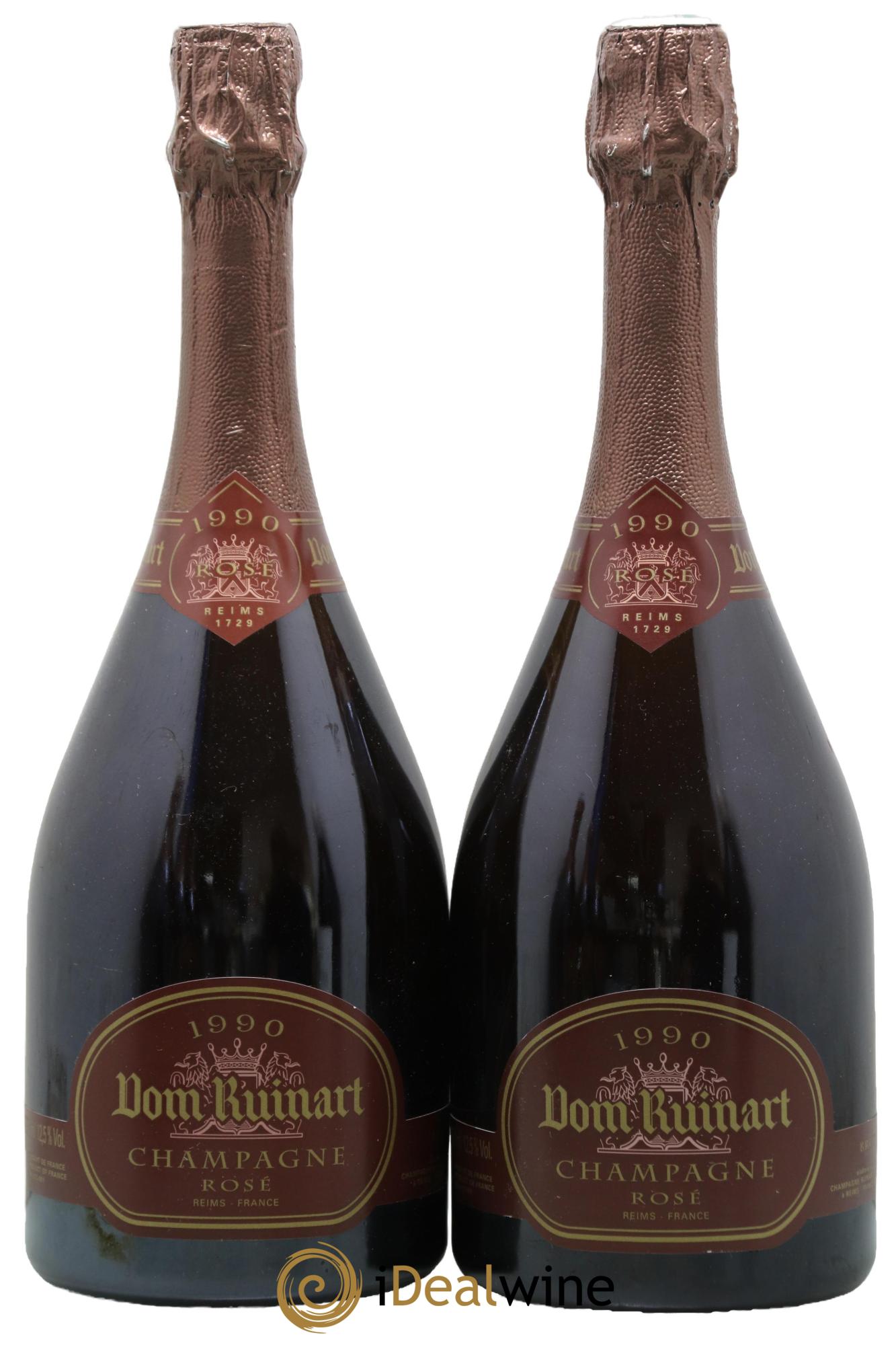 Dom Ruinart Brut Ruinart  1990 - Lotto di 2 bottiglie - 0