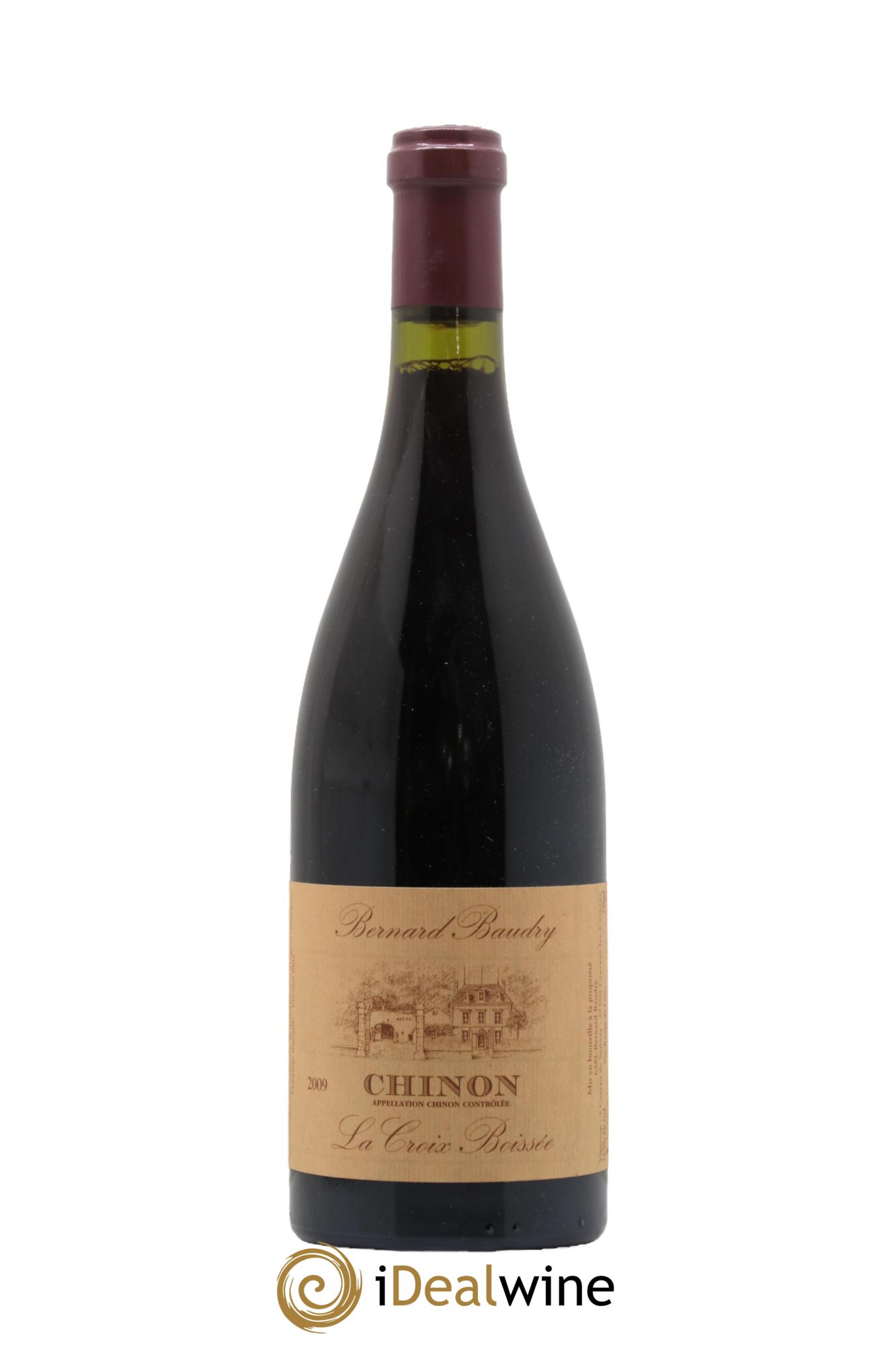 Chinon La Croix Boissée Bernard Baudry 2009 - Lot de 1 bouteille - 0