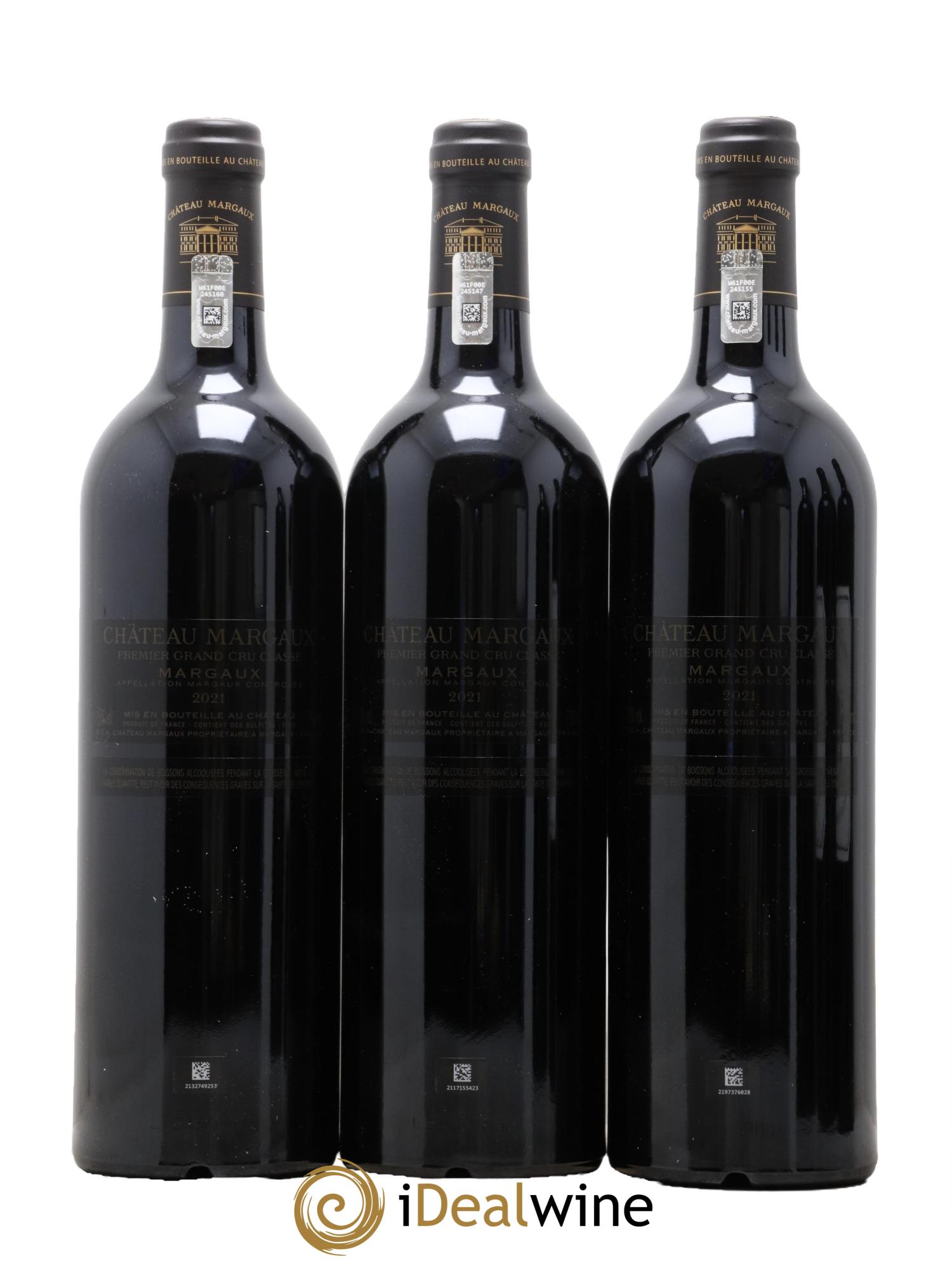 Château Margaux 1er Grand Cru Classé 2021 - Lot de 6 bouteilles - 2