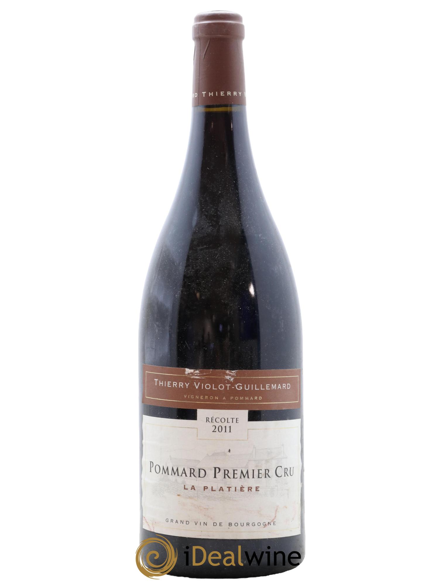 Pommard 1er Cru La Platière Domaine Violot-Guillemard 2011 - Lot of 1 magnum - 0