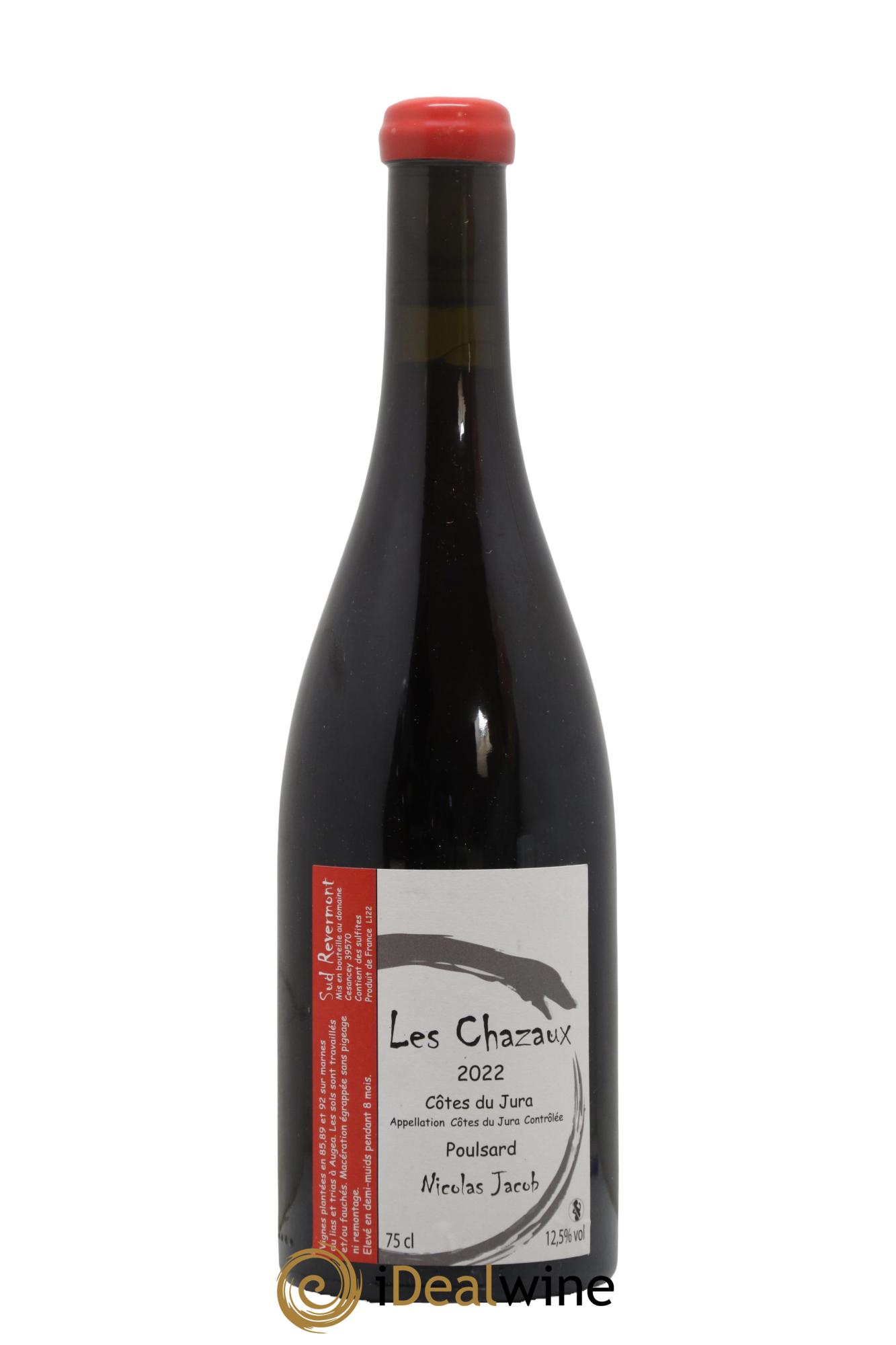 Côtes du Jura Poulsard Les Chazaux Nicolas Jacob  2022 - Lot de 1 bouteille - 0