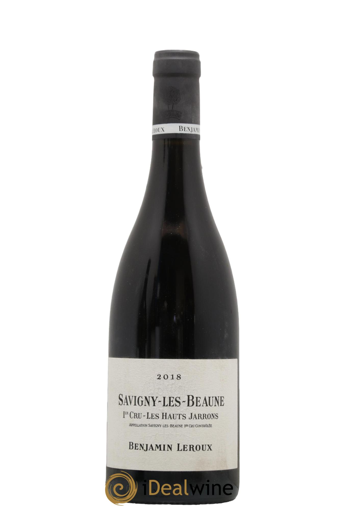 Savigny-lès-Beaune 1er Cru Hauts Jarrons Benjamin Leroux 2018 - Posten von 1 Flasche - 0