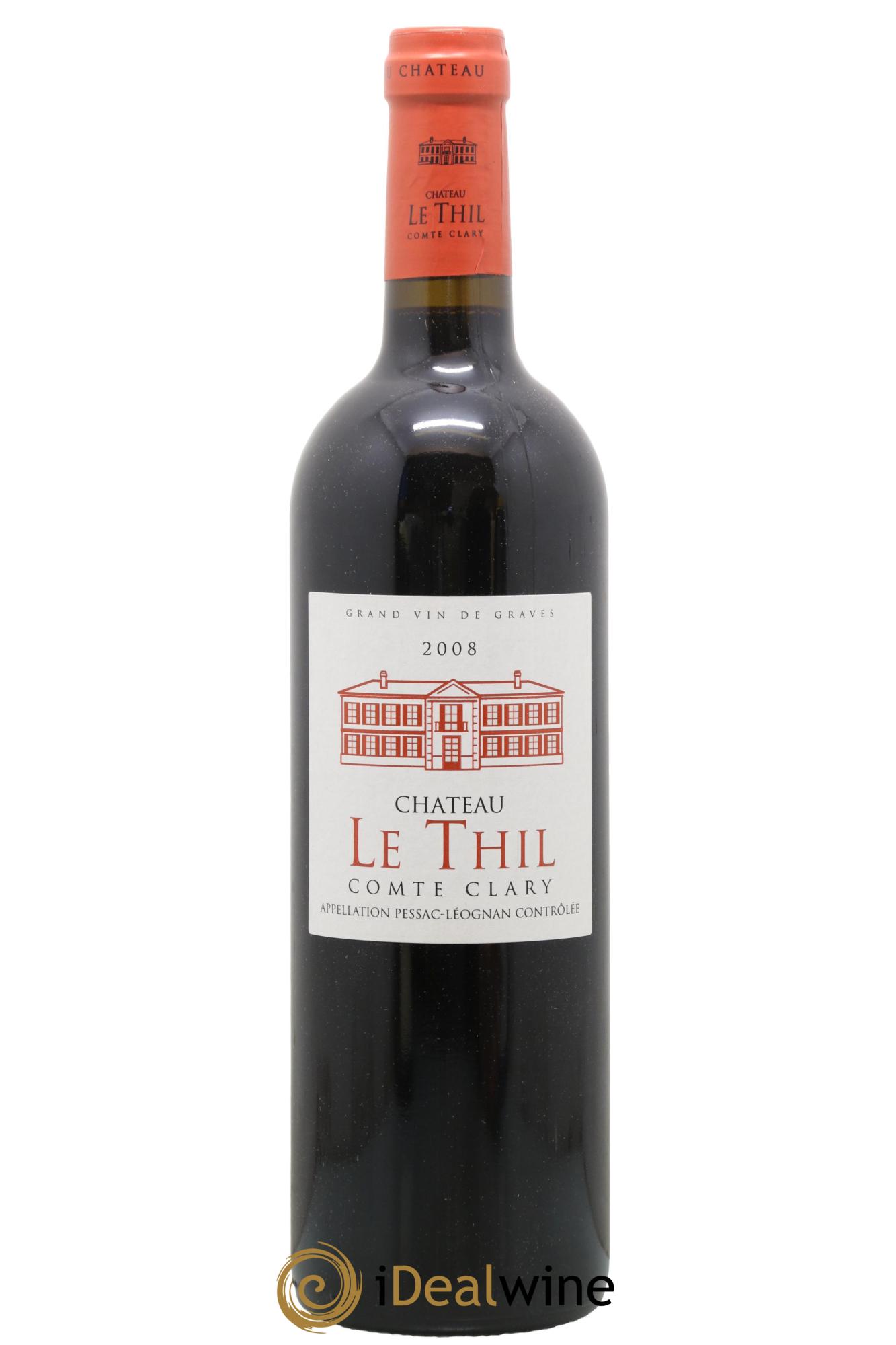 Château le Thil Comte Clary  2008 - Lotto di 1 bottiglia - 0