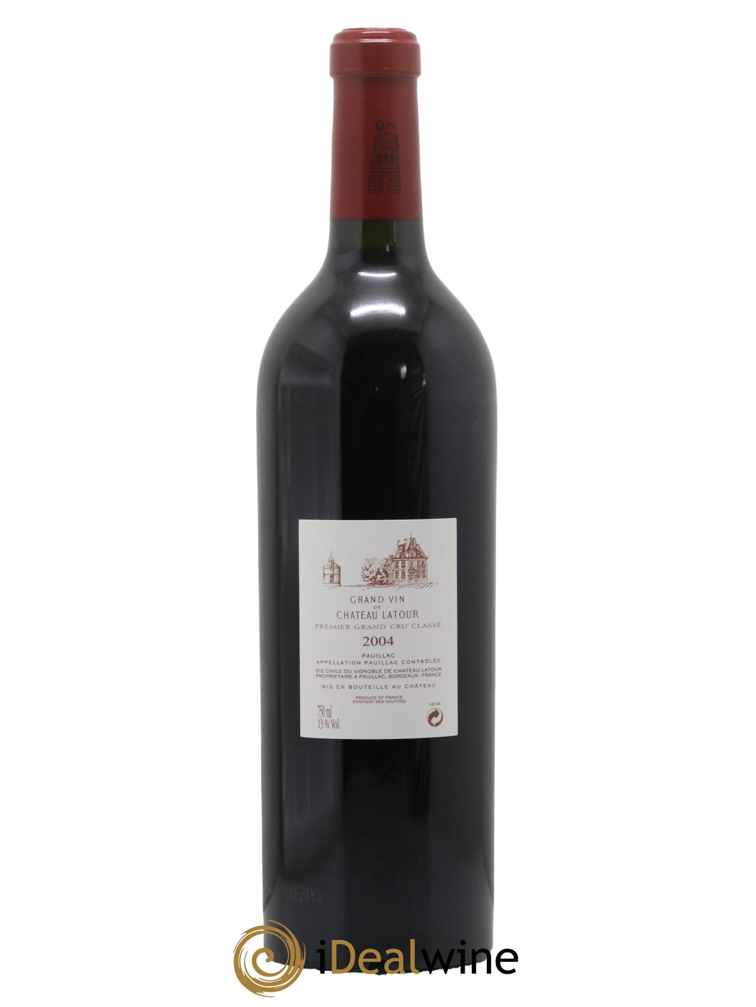 Château Latour 1er Grand Cru Classé 2004 - Posten von 1 Flasche - 1