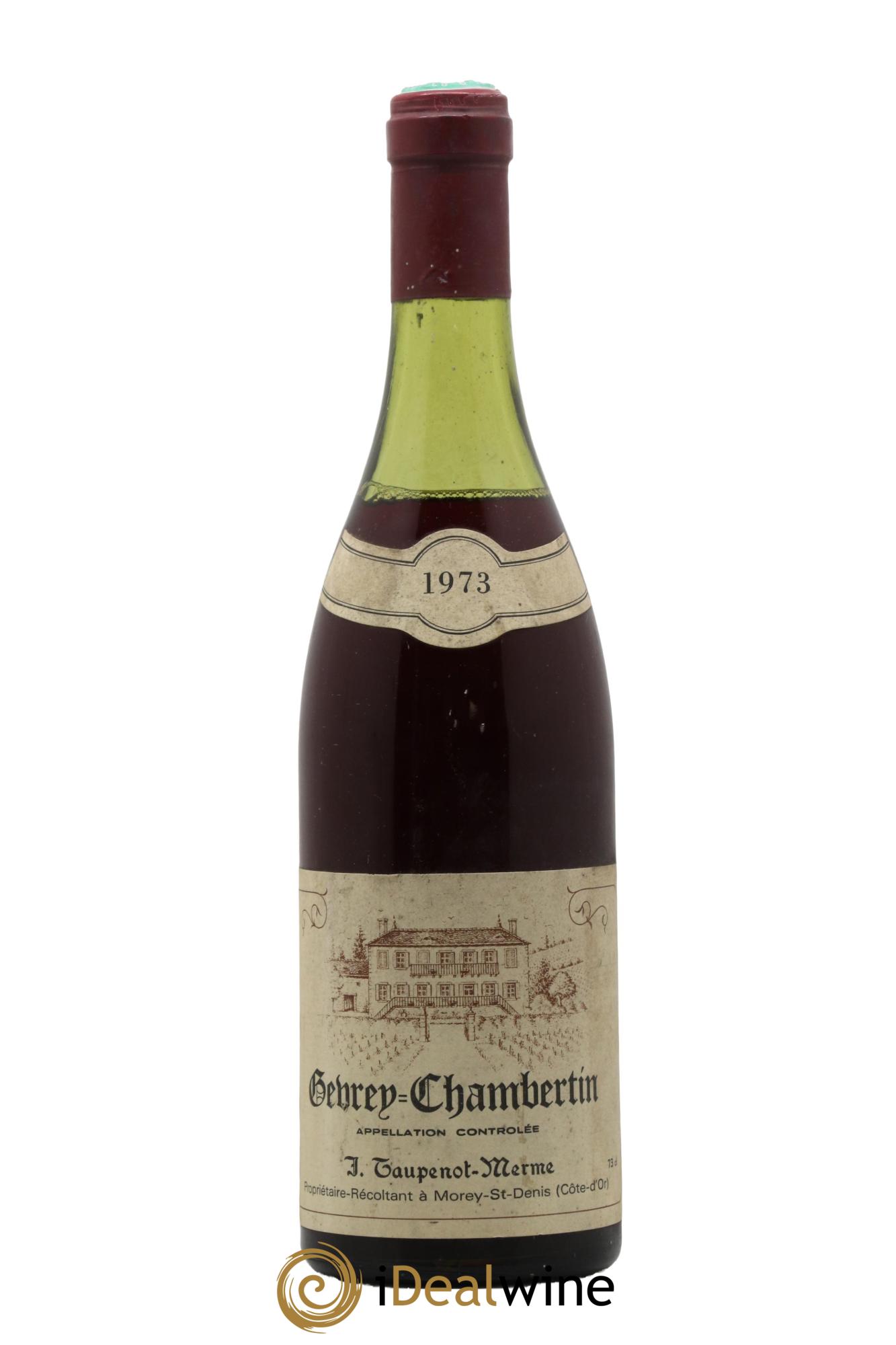 Gevrey-Chambertin Taupenot Merme 1973 - Posten von 1 Flasche - 0