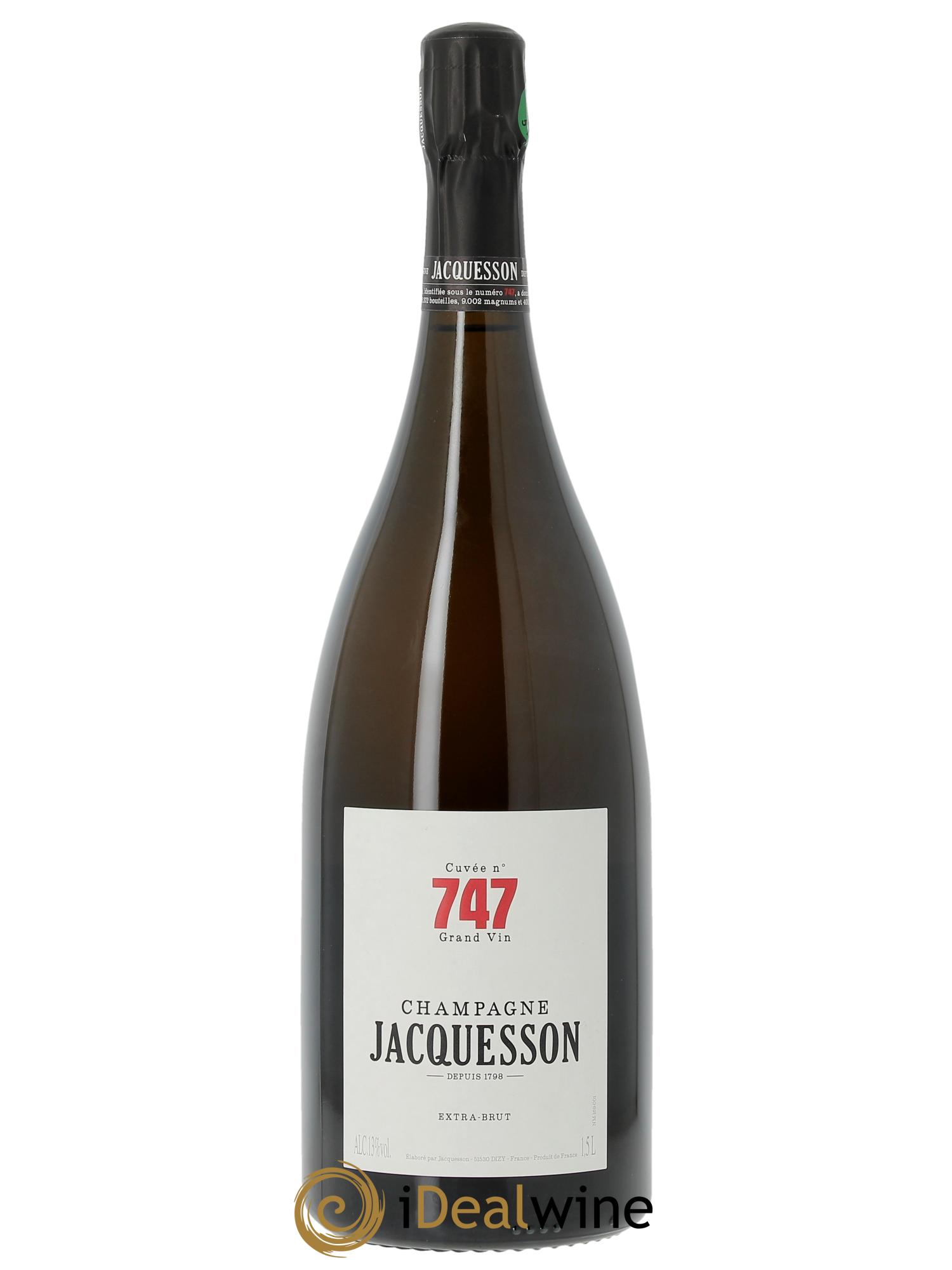 Champagne Jacquesson Cuvée 747 Extra-Brut (Blanc effervescent)