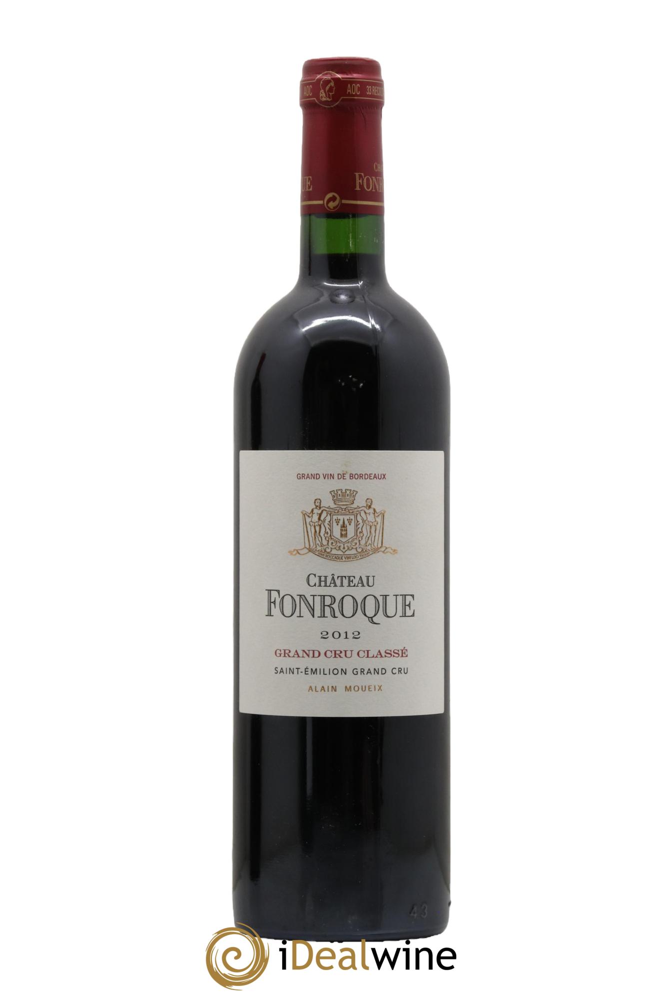 Château Fonroque Grand Cru Classé 2012 - Lotto di 1 bottiglia - 0