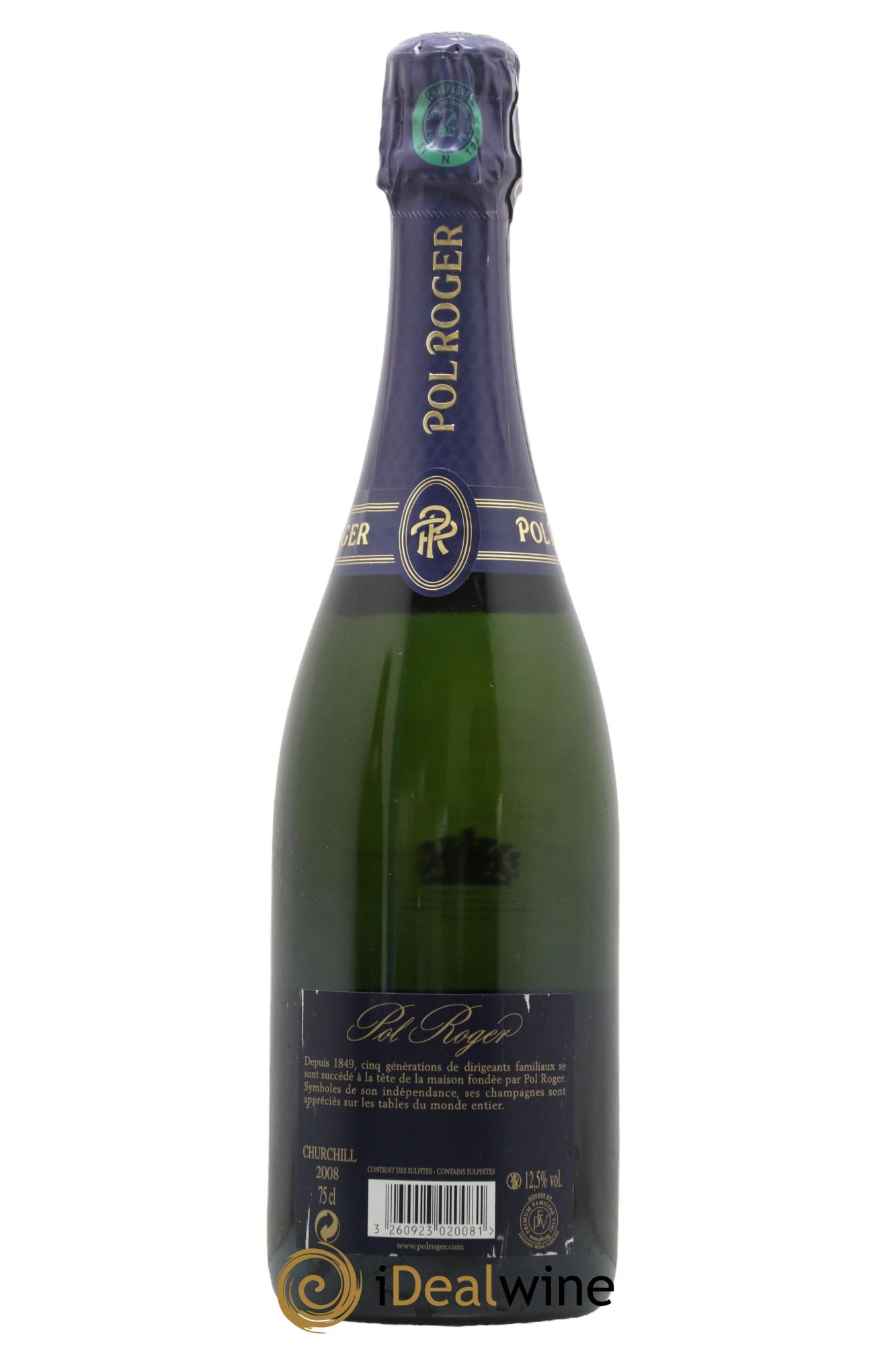 Cuvée Winston Churchill Pol Roger 2008 - Lot of 1 bottle - 1