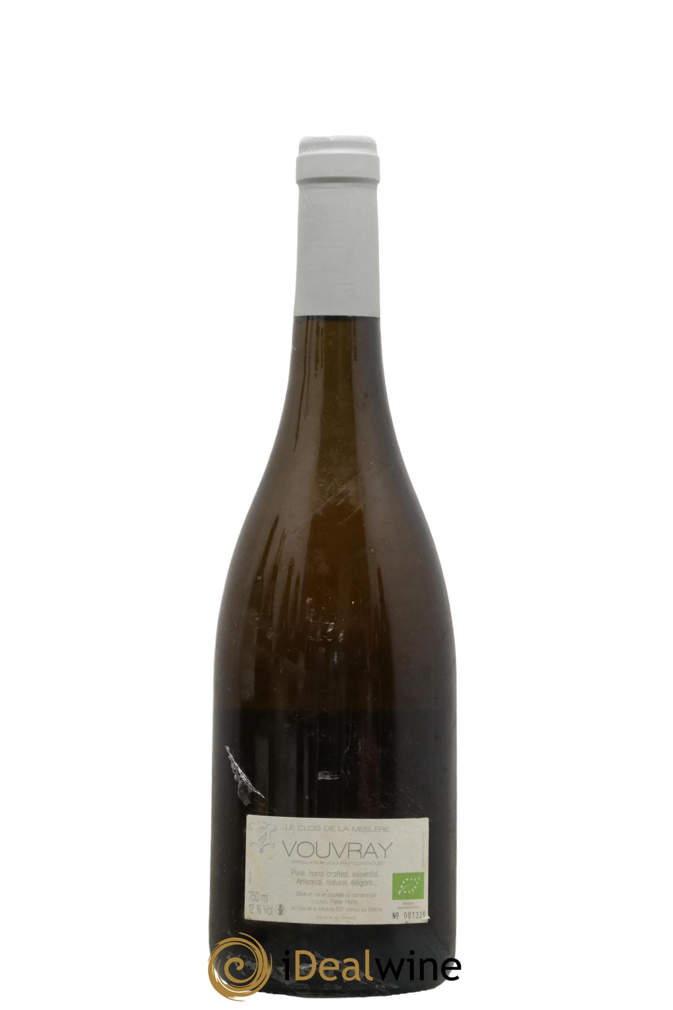 Vouvray Clos de la Meslerie Peter Hahn 2013 - Lot de 1 bouteille - 1