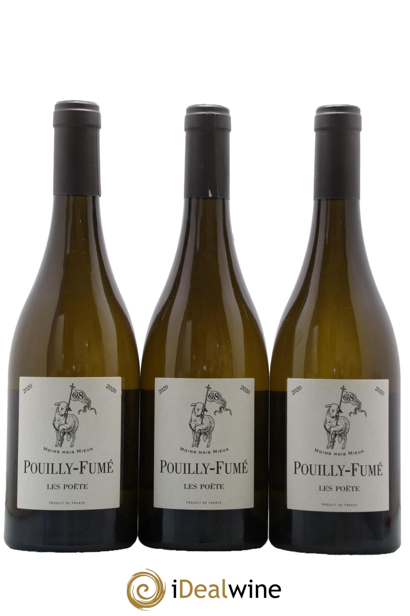 Pouilly-Fumé Les Poëte 2020 - Lot de 3 bouteilles - 0