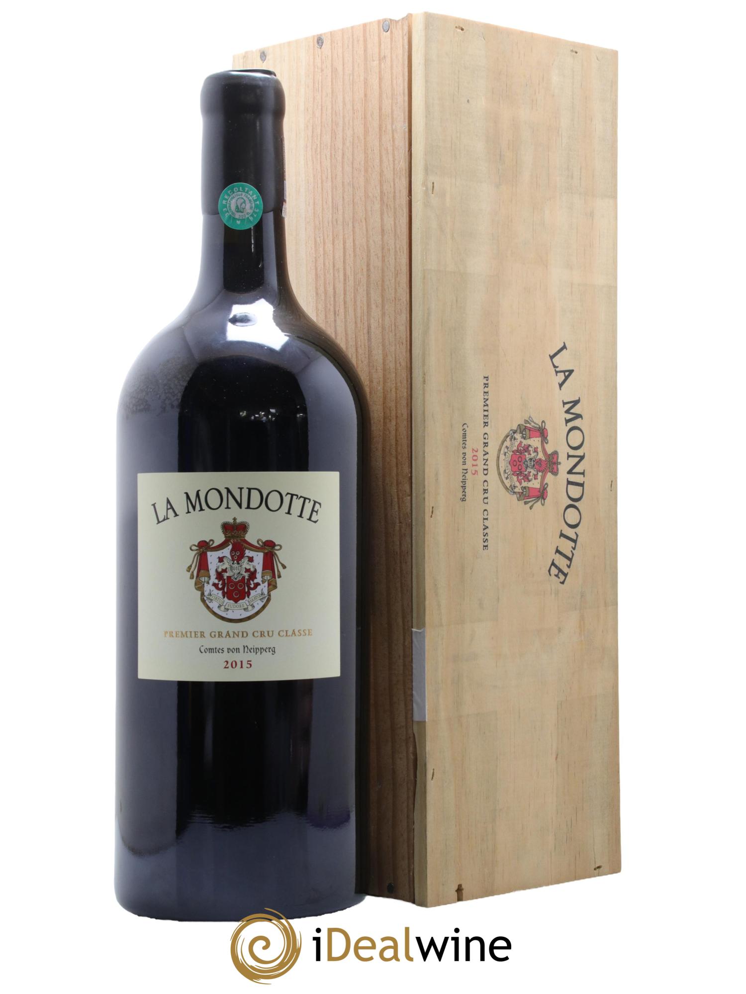 La Mondotte 1er Grand Cru Classé B depuis 2012 2015 - Lot de 1 double magnum - 0