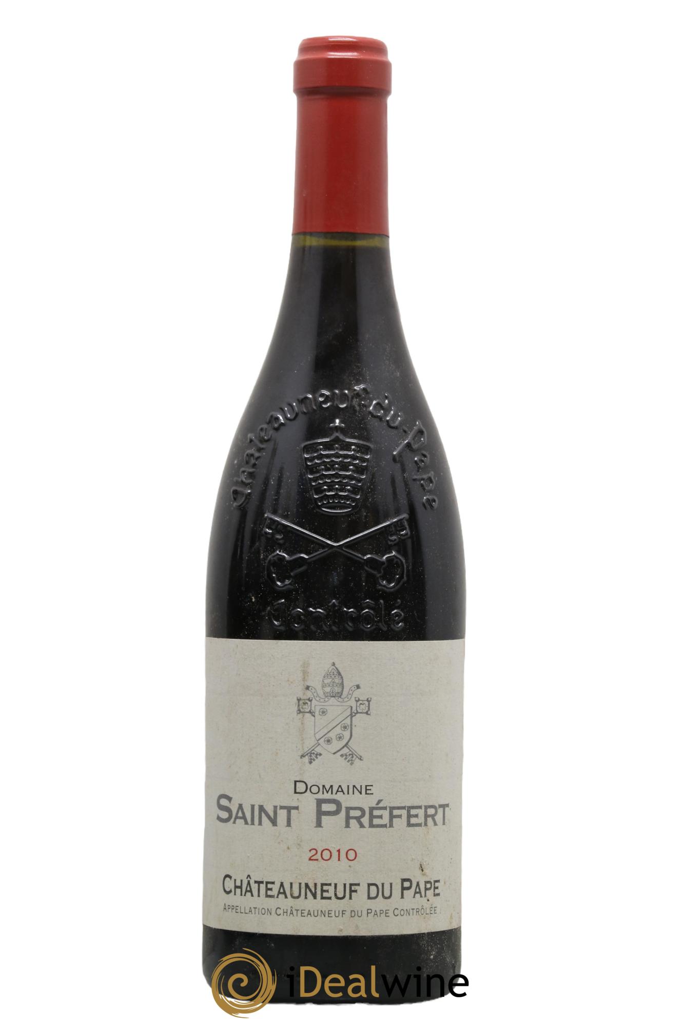 Châteauneuf-du-Pape Domaine Saint-Préfert 2010 - Lot de 1 bouteille - 0