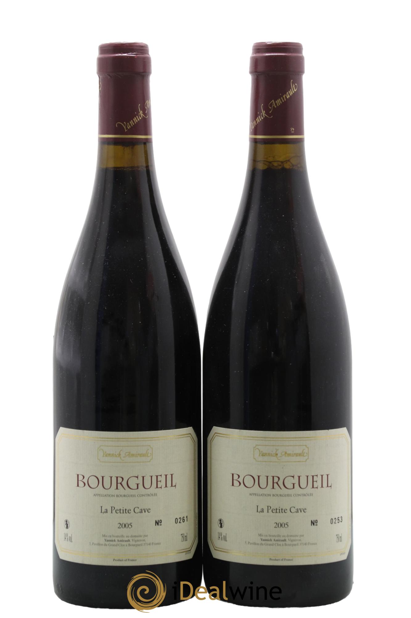 Bourgueil Petite cave Yannick Amirault (Domaine) 2005 - Posten von 2 Flaschen - 0