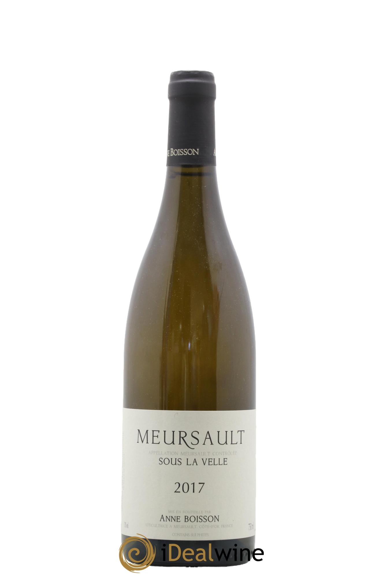 Meursault Sous la Velle Anne Boisson 2017 - Lot de 1 bouteille - 0