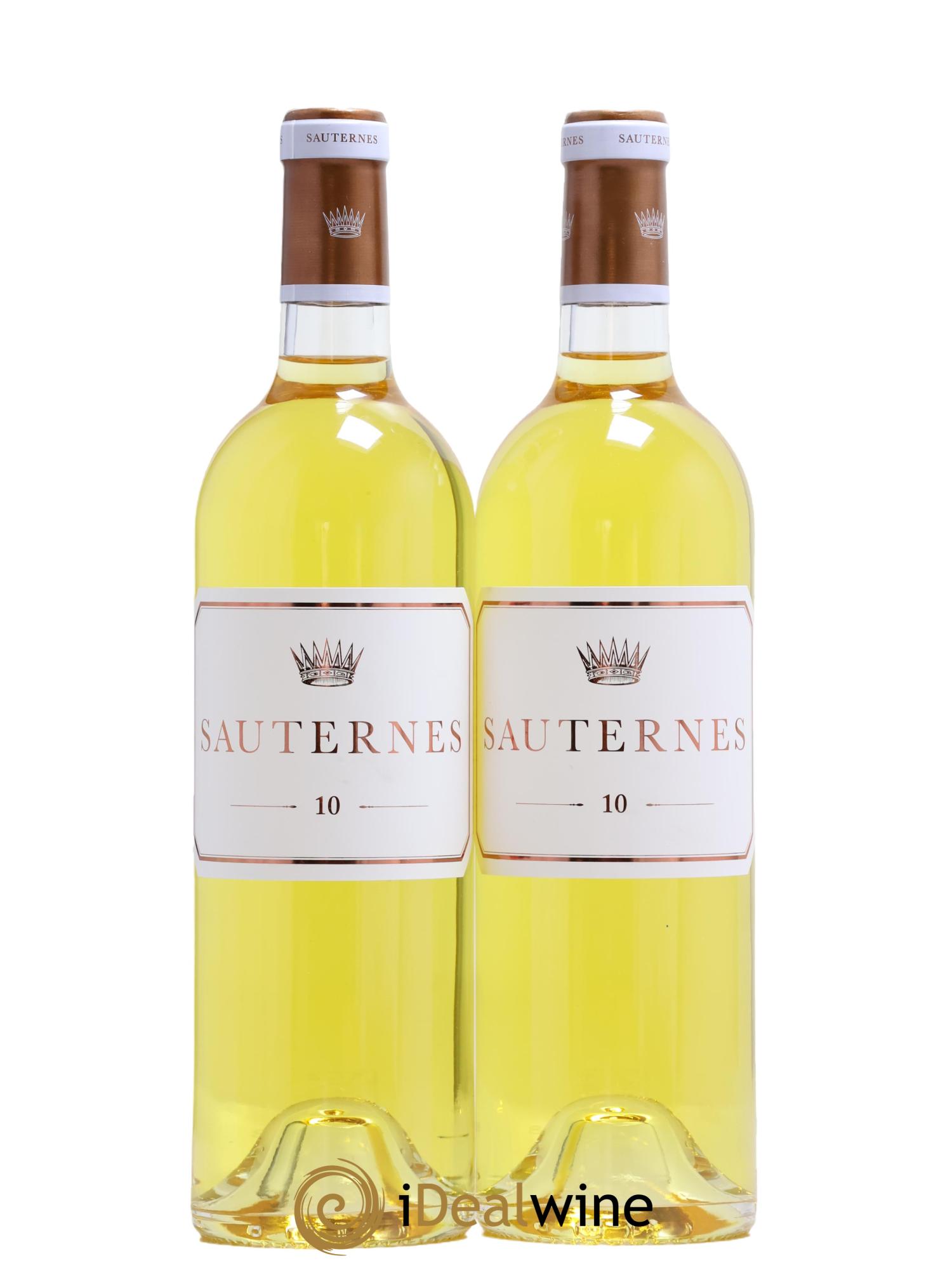 Sauternes numéro 10 d'Yquem - Lot of 2 bottles - 0