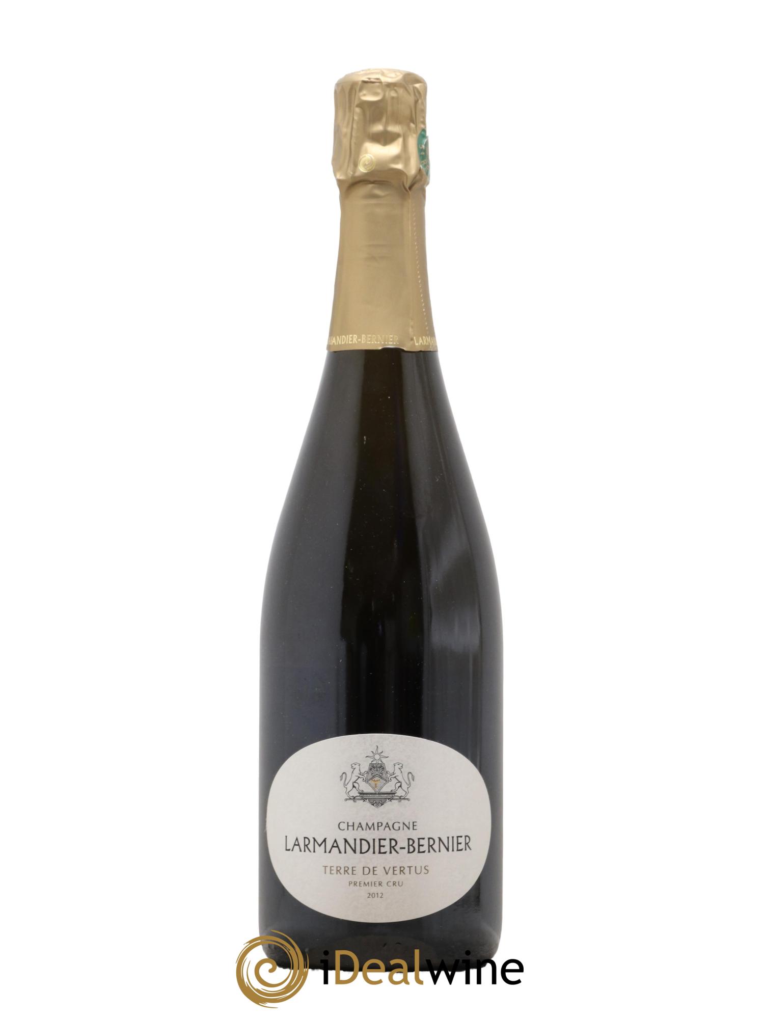 Terre de Vertus Premier Cru Non dosé Larmandier-Bernier 2012 - Posten von 1 Flasche - 0